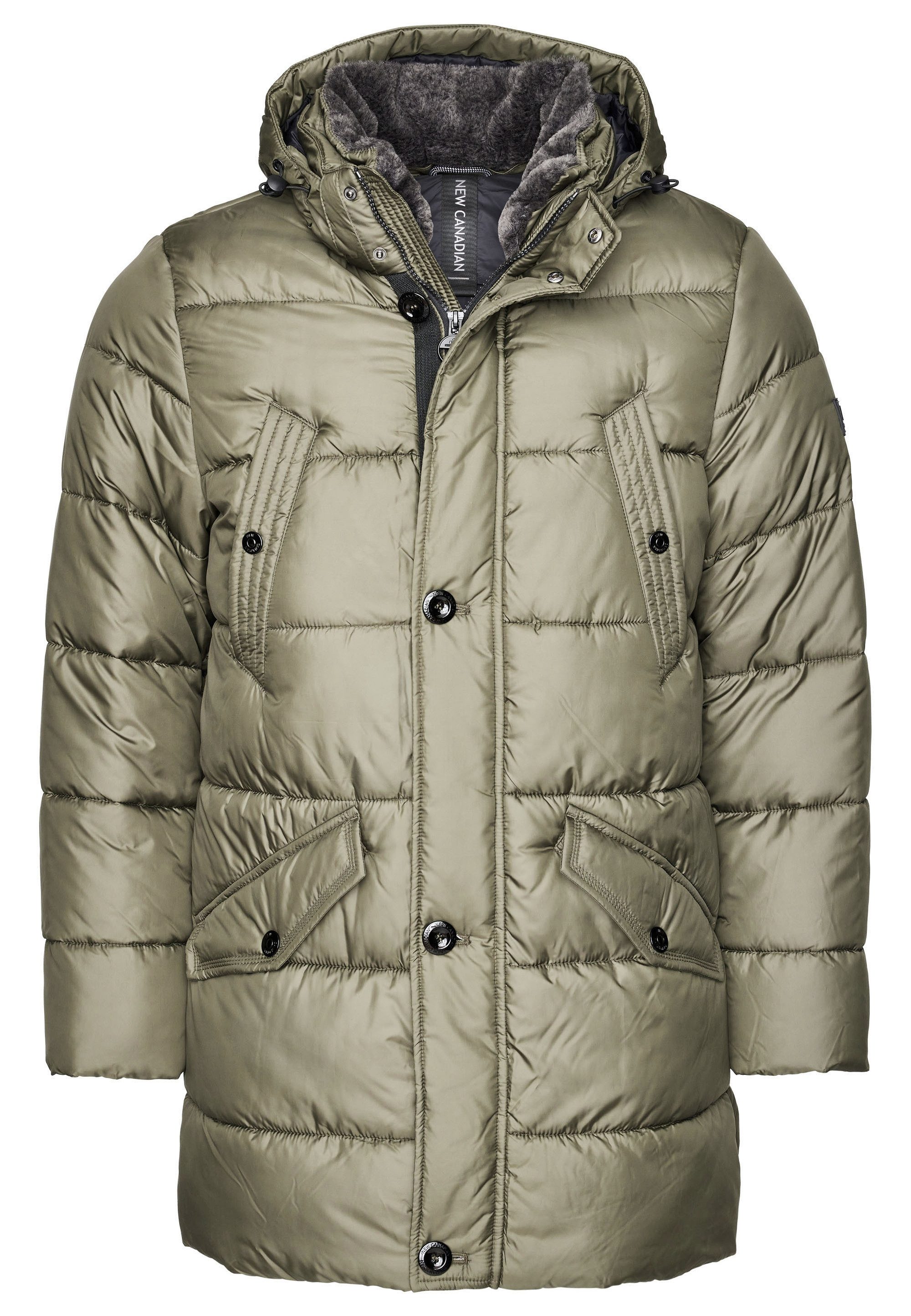 New Canadian Steppjacke mit abnehmbarem Innenkragen günstig online kaufen