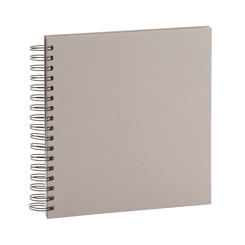 Rössler Fotoalbum RÖSSLER Spiralalbum S.O.H.O. Wire O taupe 23x23cm