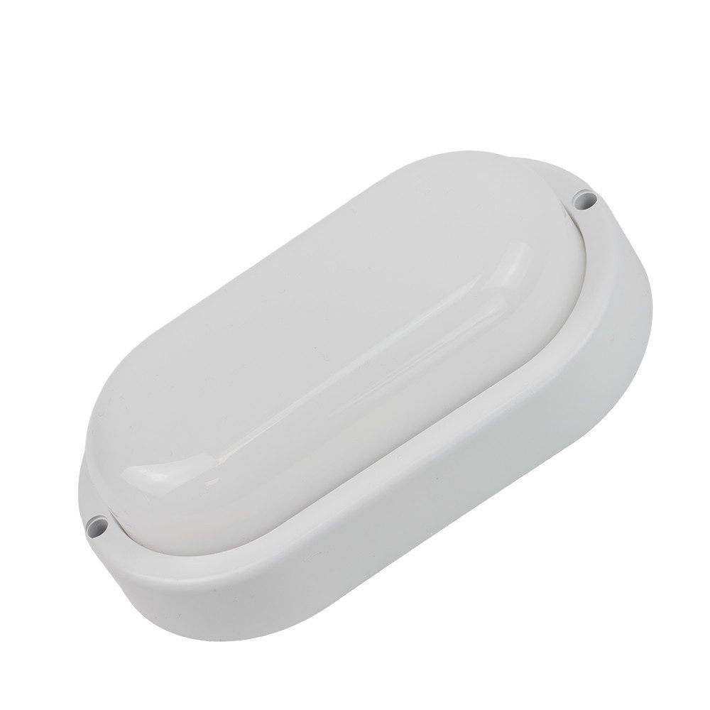 LUXULA LED Unterbauleuchte LUXULA LED Feuchtraumleuchte 16 cm 12 W CCT einstellbar Weiß, LED fest integriert, CCT 3000K-6500K Warm- Kaltweiß, 12W Garagenleuchte Weiß
