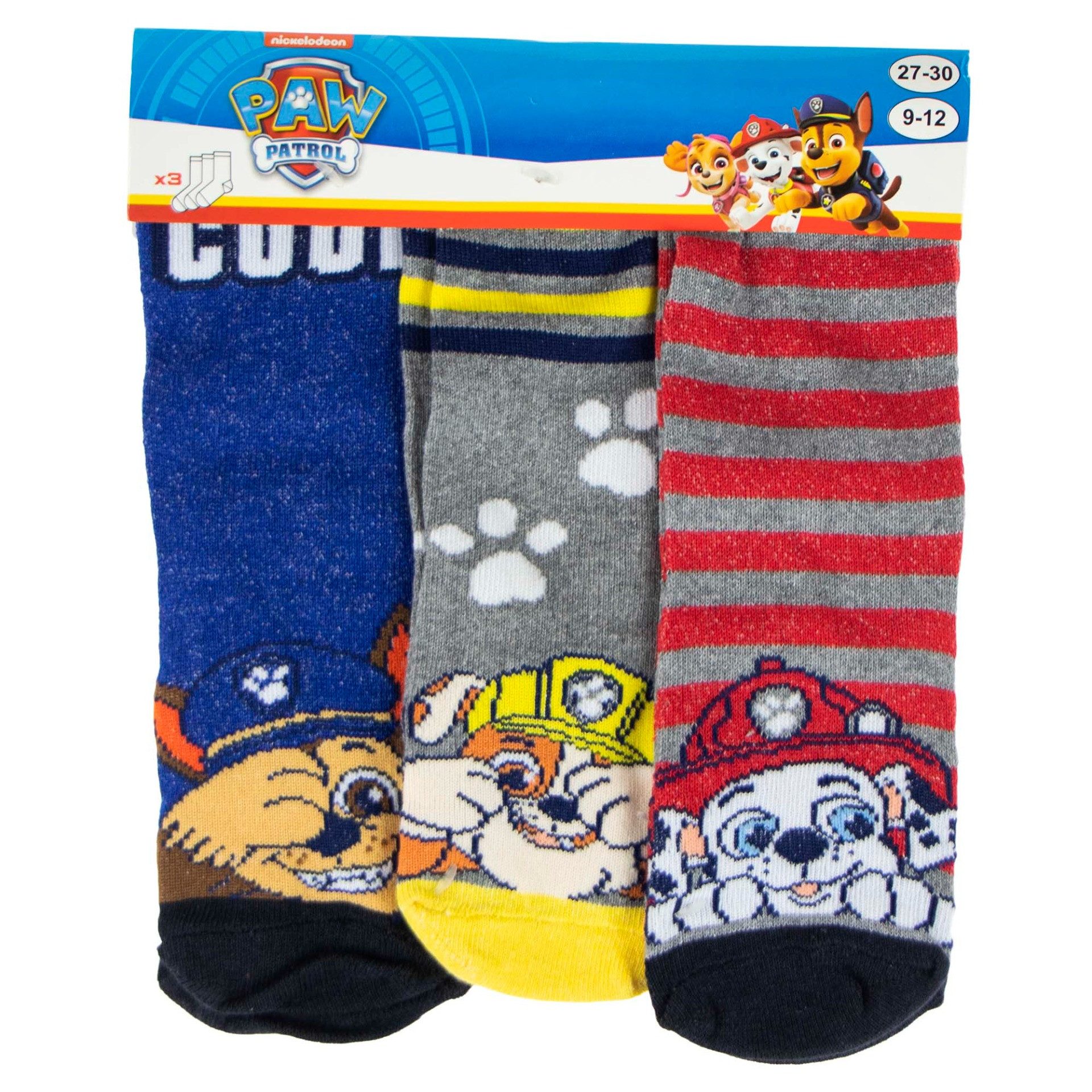 Tinisu Socken Paw Patrol Socken 3 Paar Unisex Socken Outdoor-Socks