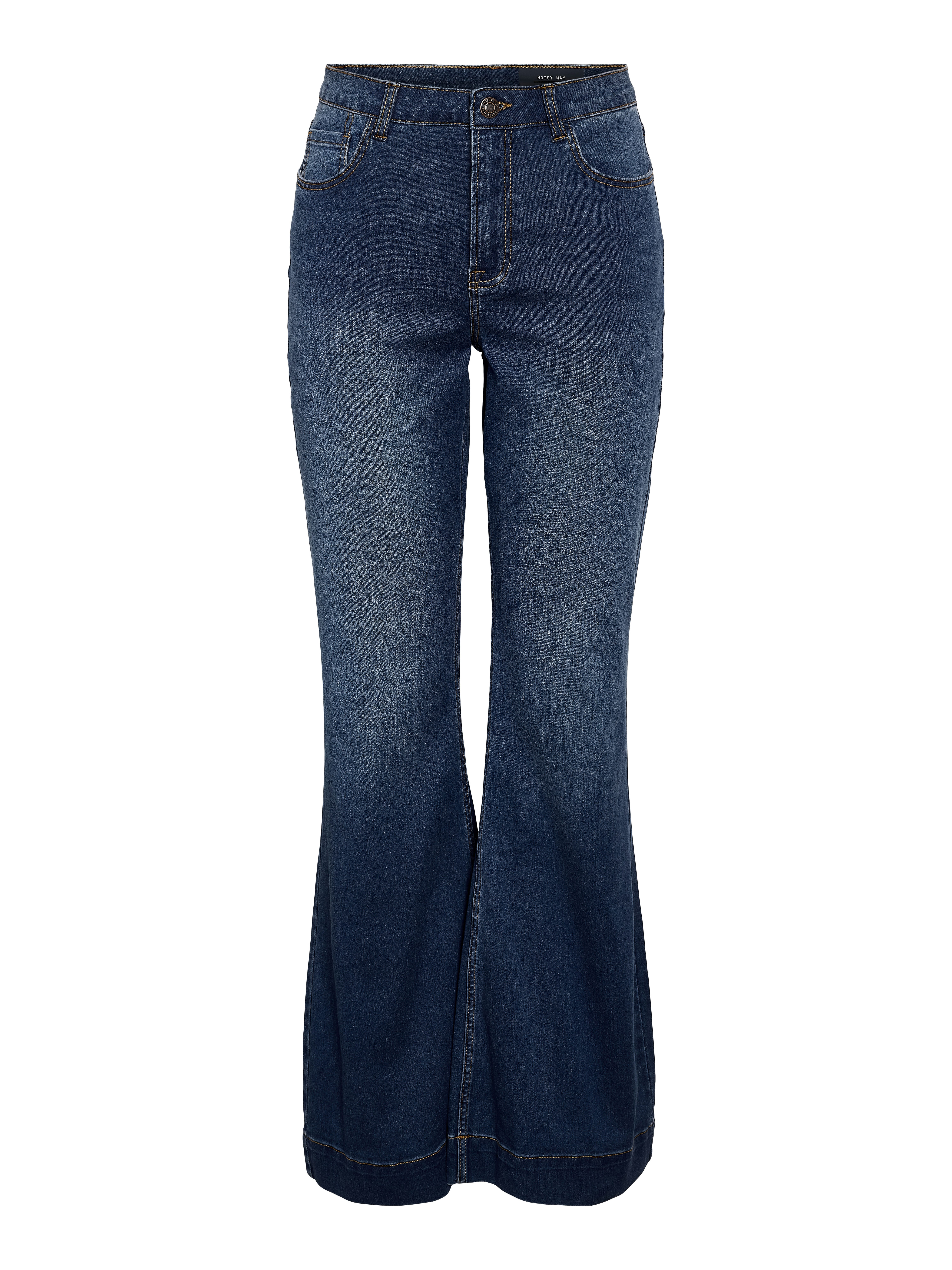 Noisy may Slim-fit-Jeans NMROOXY HW FLARE JEANS VI580MB NOOS