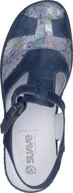 Suave Slings Sandale aus Veloursleder