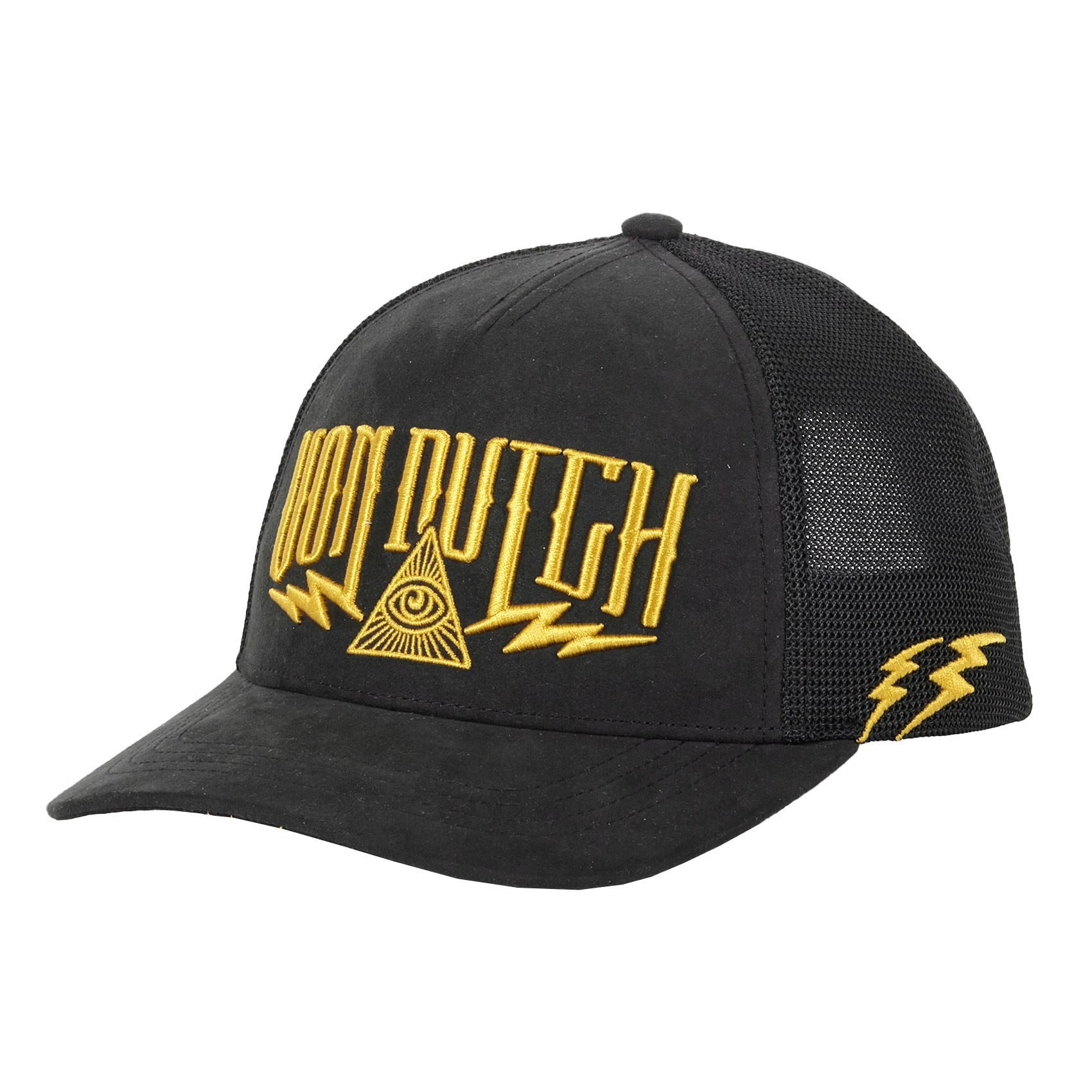 Von Dutch Trucker Cap Von Dutch Originals Trucker Cap - WILD CAT ON THE ROCK - Mesh (Basecap, Meshcap, Trucker Kappe)
