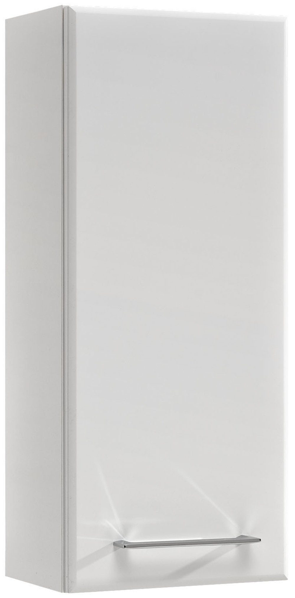 PELIPAL Hängeschrank in Weiß Hochglanz mit einer Tür und 2 Einlegeböden (BxHxT: 30x70x20 cm)