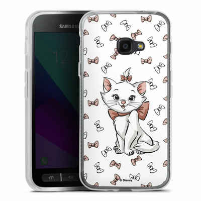 DeinDesign Handyhülle Aristocats Marie Disney Katze Marie Shy, Samsung Galaxy Xcover 4 Silikon Hülle Bumper Case Handy Schutzhülle
