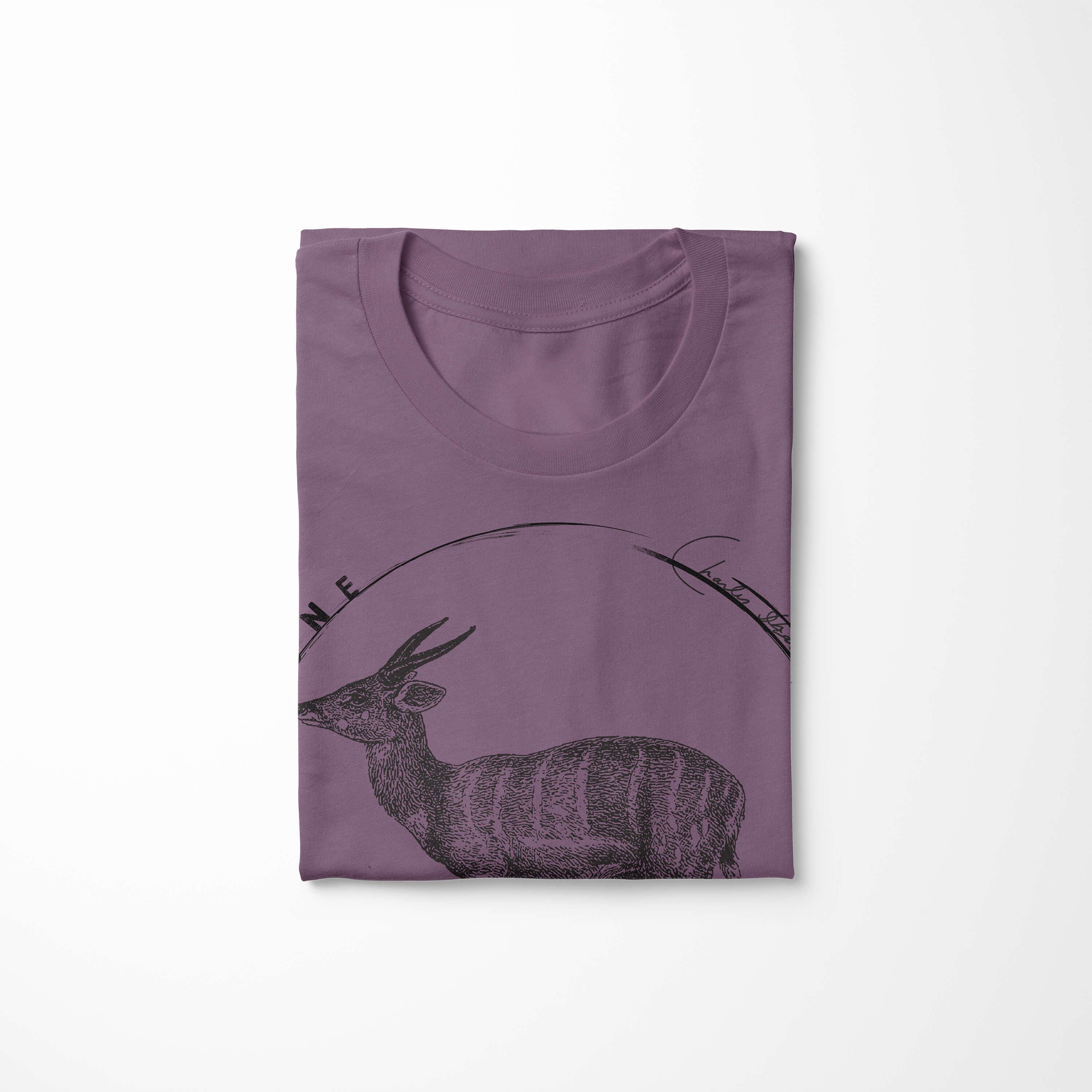 Art T-Shirt Sinus Herren Evolution Antilope Shiraz T-Shirt