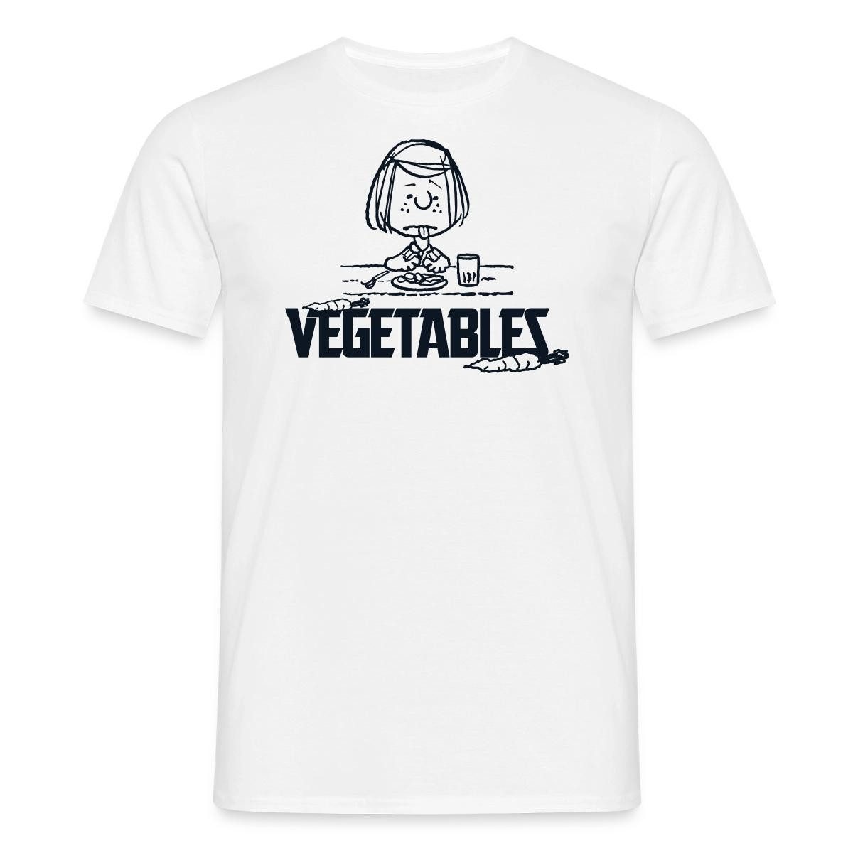 Spreadshirt T-Shirt Peanuts Peppermint Patty Gemüse Männer T-Shirt (1-tlg)