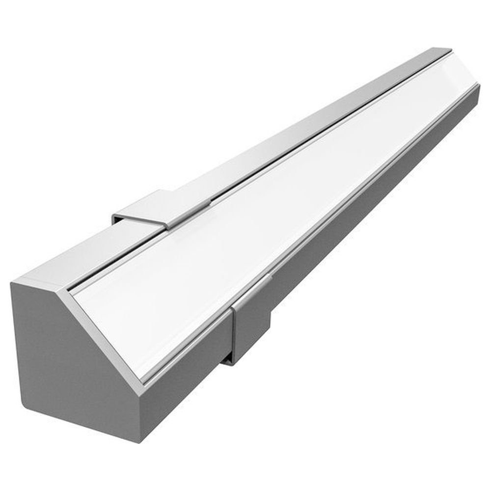 SLV LED-Stripe-Profil Schienenprofil 1-flammig, in Profilelemente Aluminium 2m, 10 Grazia LED Streifen