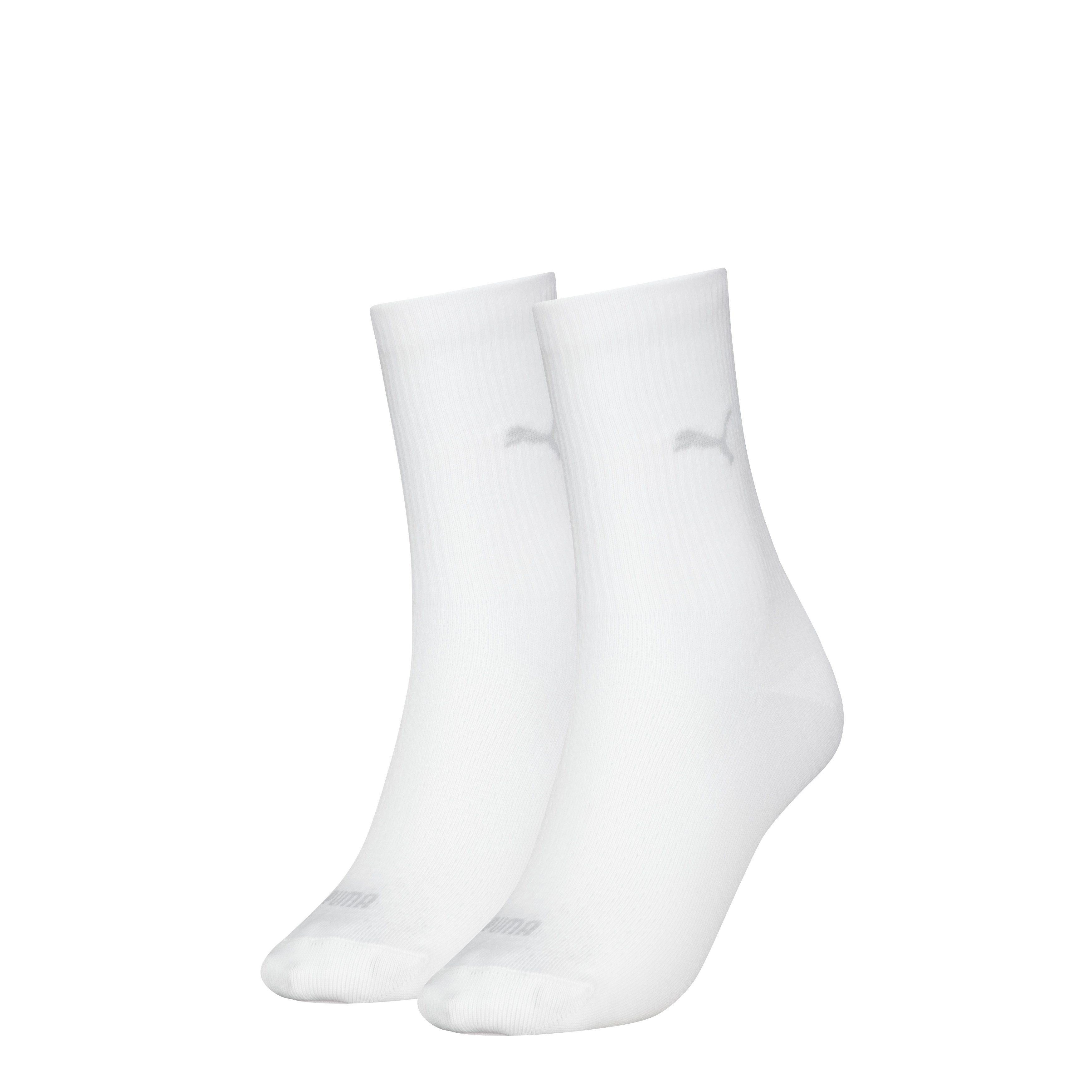 PUMA Socken PUMA WOMEN SOCK (2 Paar) mit atmungsaktivem Mesh zur Belüftung, um kühl und trocken zu bleiben