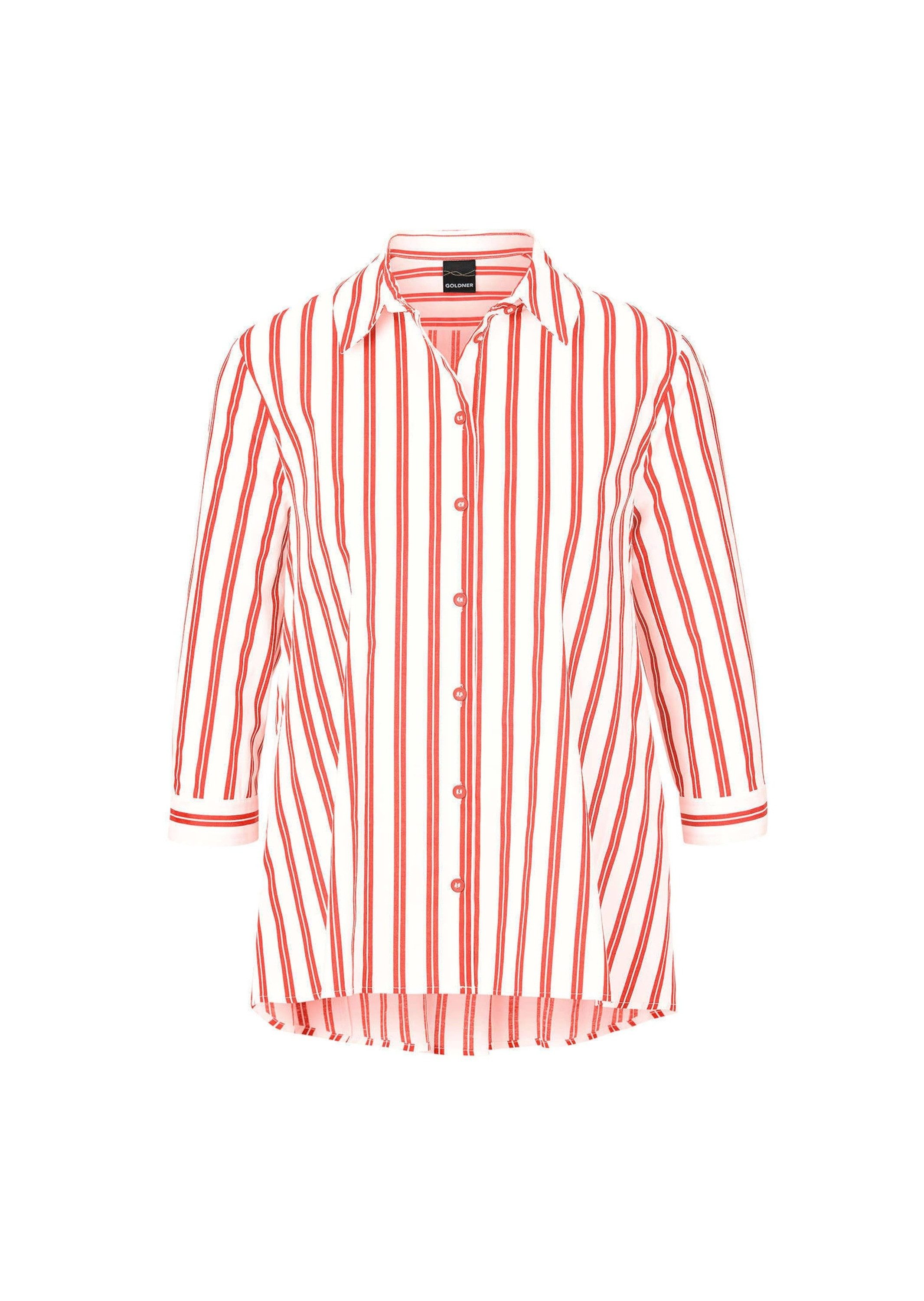 weiß / hagebutte / gestreift