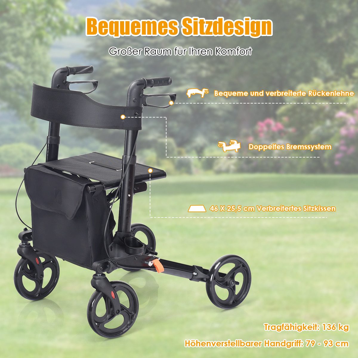 COSTWAY Rollator