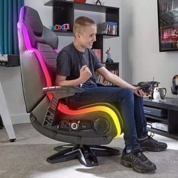 X Rocker Multimediasessel Evo Elite RGB 4.1 Gaming & Entertainment Sessel mit 4.1 Soundsystem