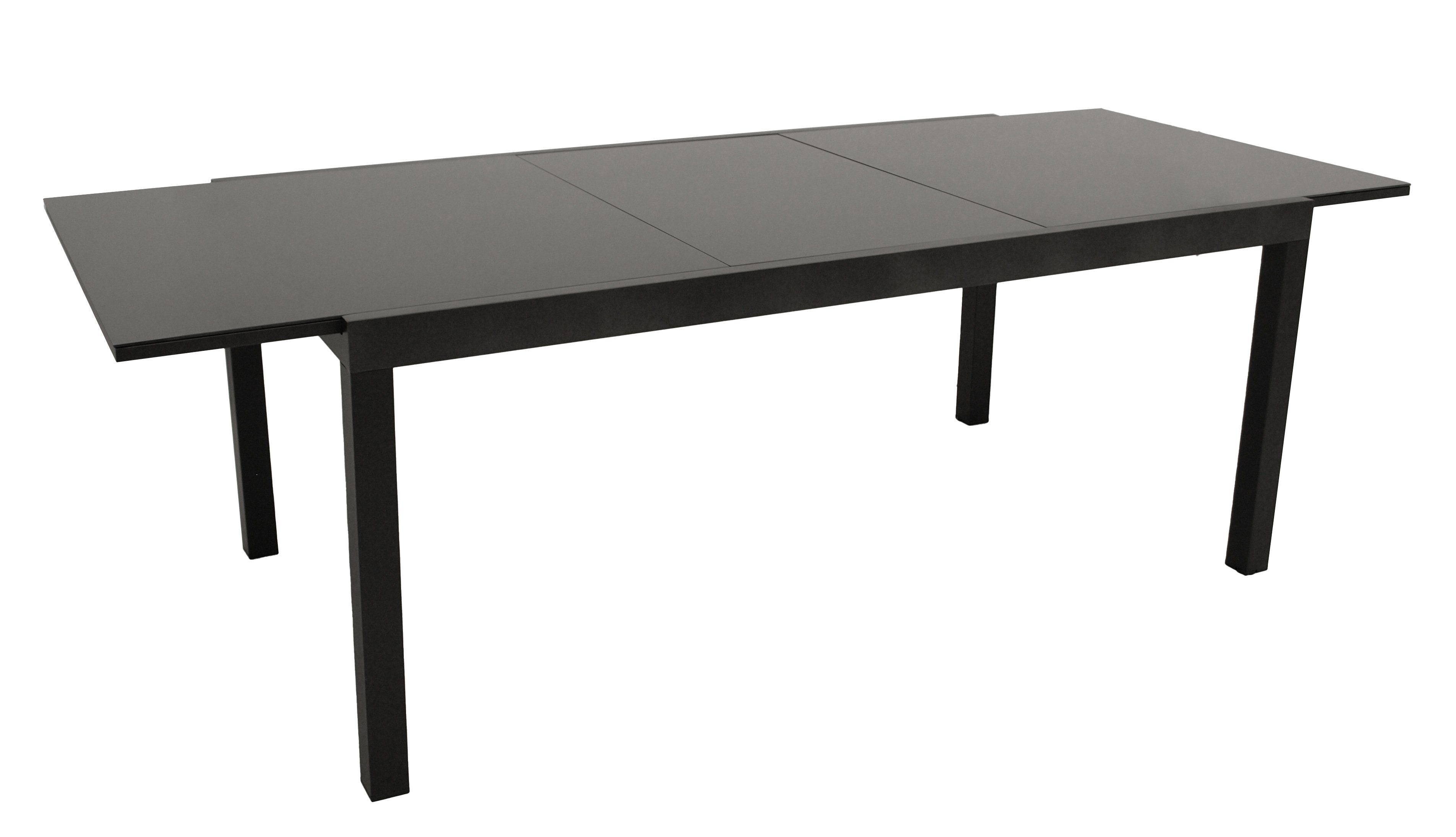 DEGAMO Gartentisch ELBA, ausziehbar 180/240x100cm, Alu günstig online kaufen