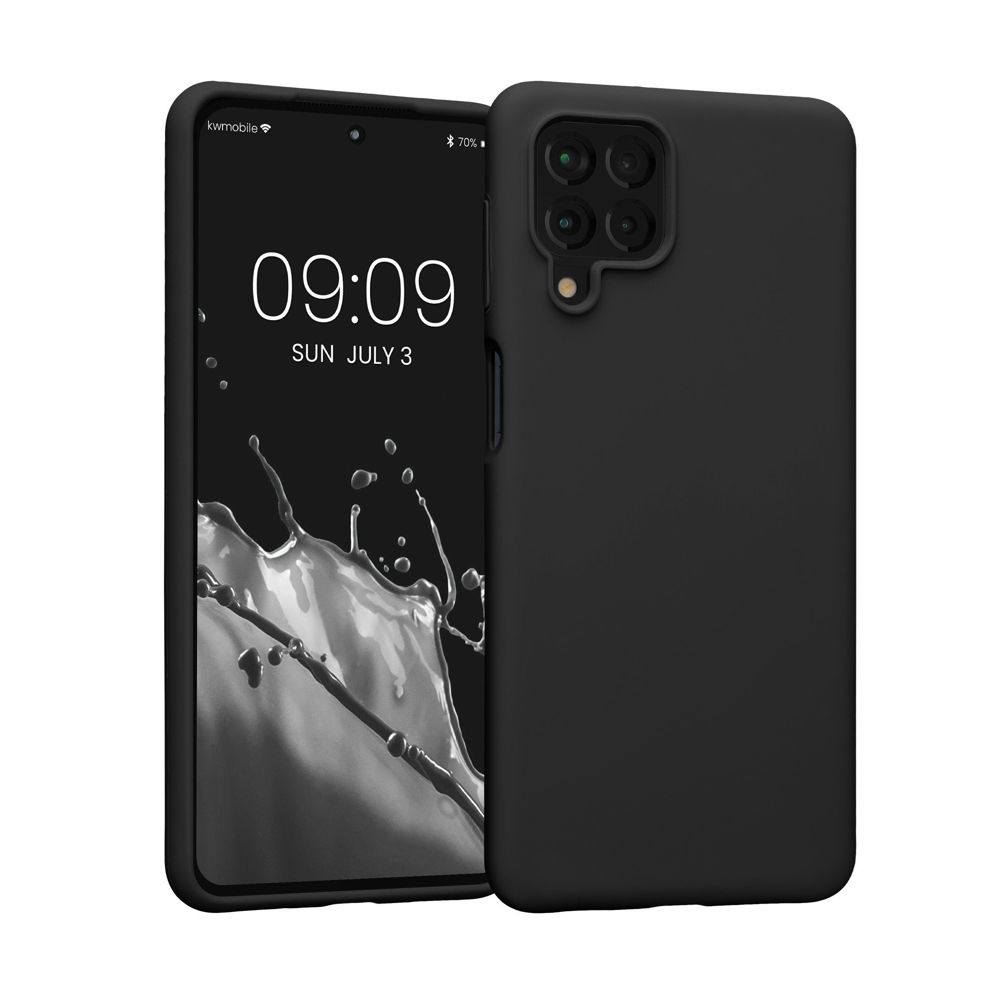 kwmobile Handyhülle Hülle für Samsung Galaxy M53 5G, Hülle Silikon gummiert - Handyhülle - Handy Case Cover