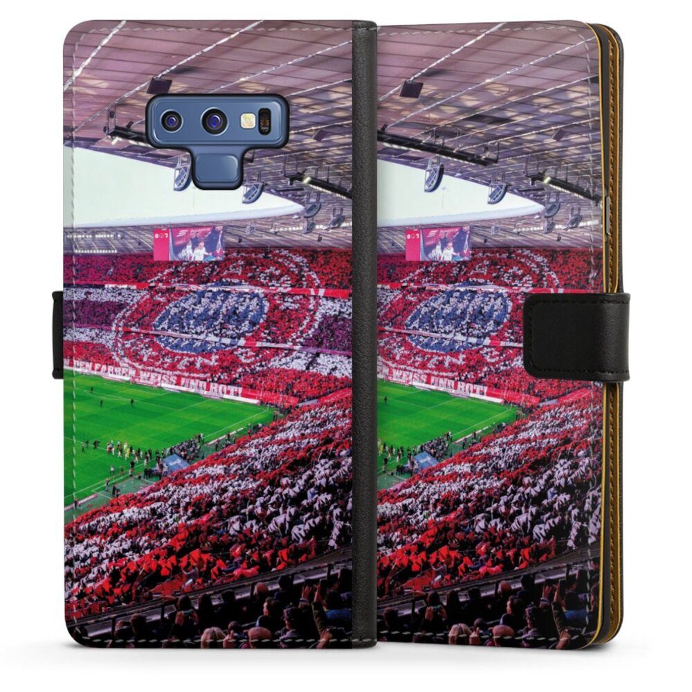 DeinDesign Handyhülle FCB Stadion FC Bayern München FCB Stadion Tribüne, Samsung Galaxy Note 9 Hülle Flip Case Klapphülle Handytasche Leder