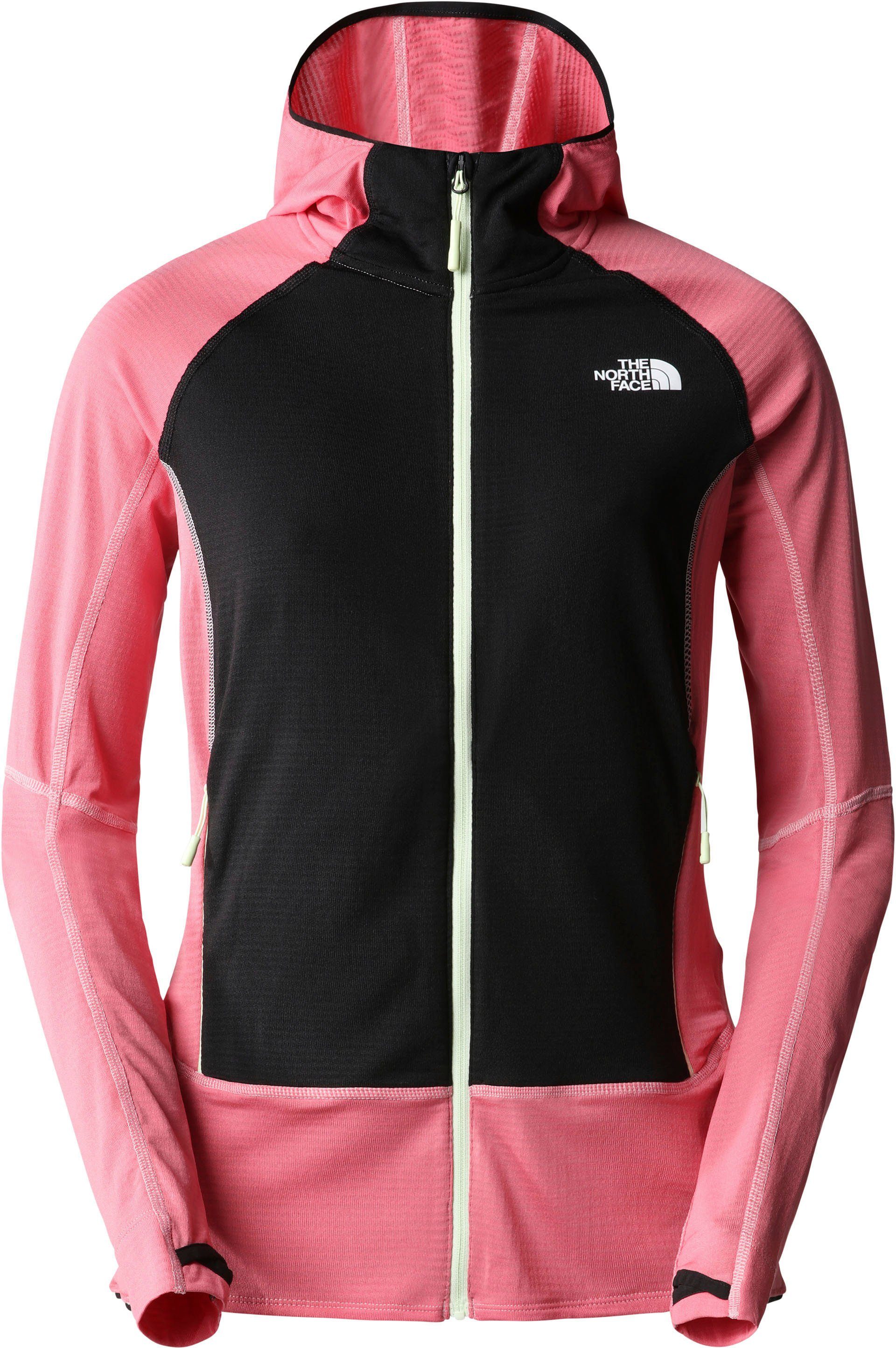 Fleecejacke The North Face W cosmo BOLT HOODIE POLARTEC pink