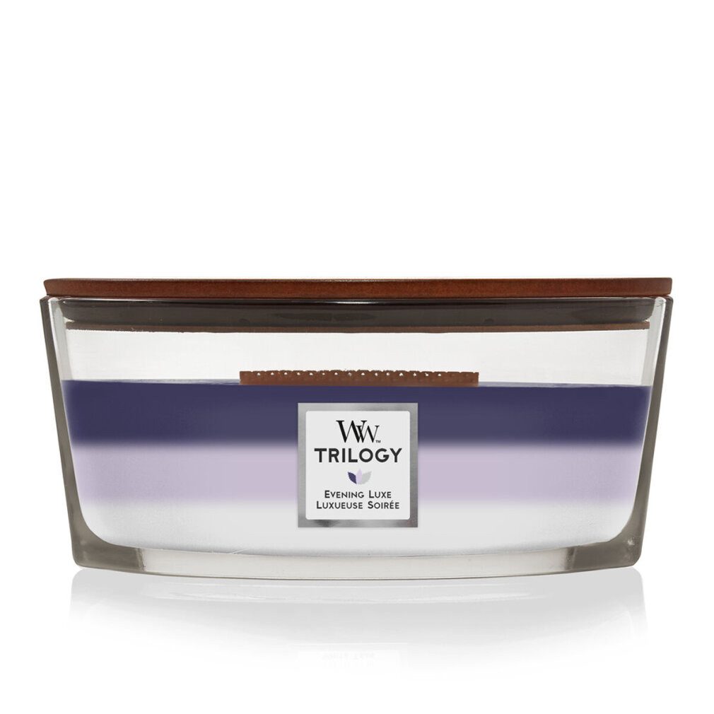 Woodwick Duftkerze Trilogy Evening Luxe mit holzdocht (hearthwick) 453,6 g