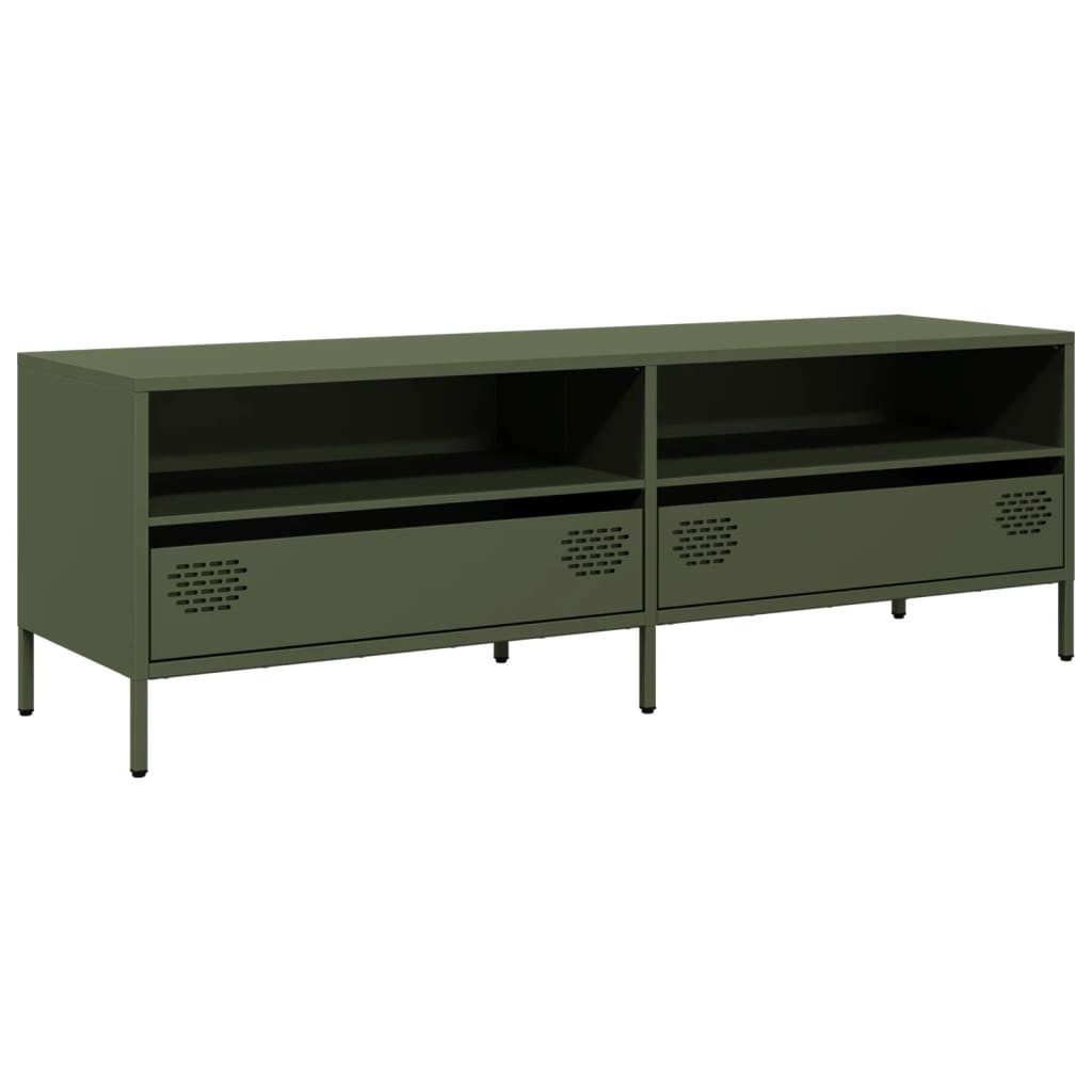 vidaXL TV-Schrank TV-Schrank Olivgrün 135x39x43,5 cm günstig online kaufen