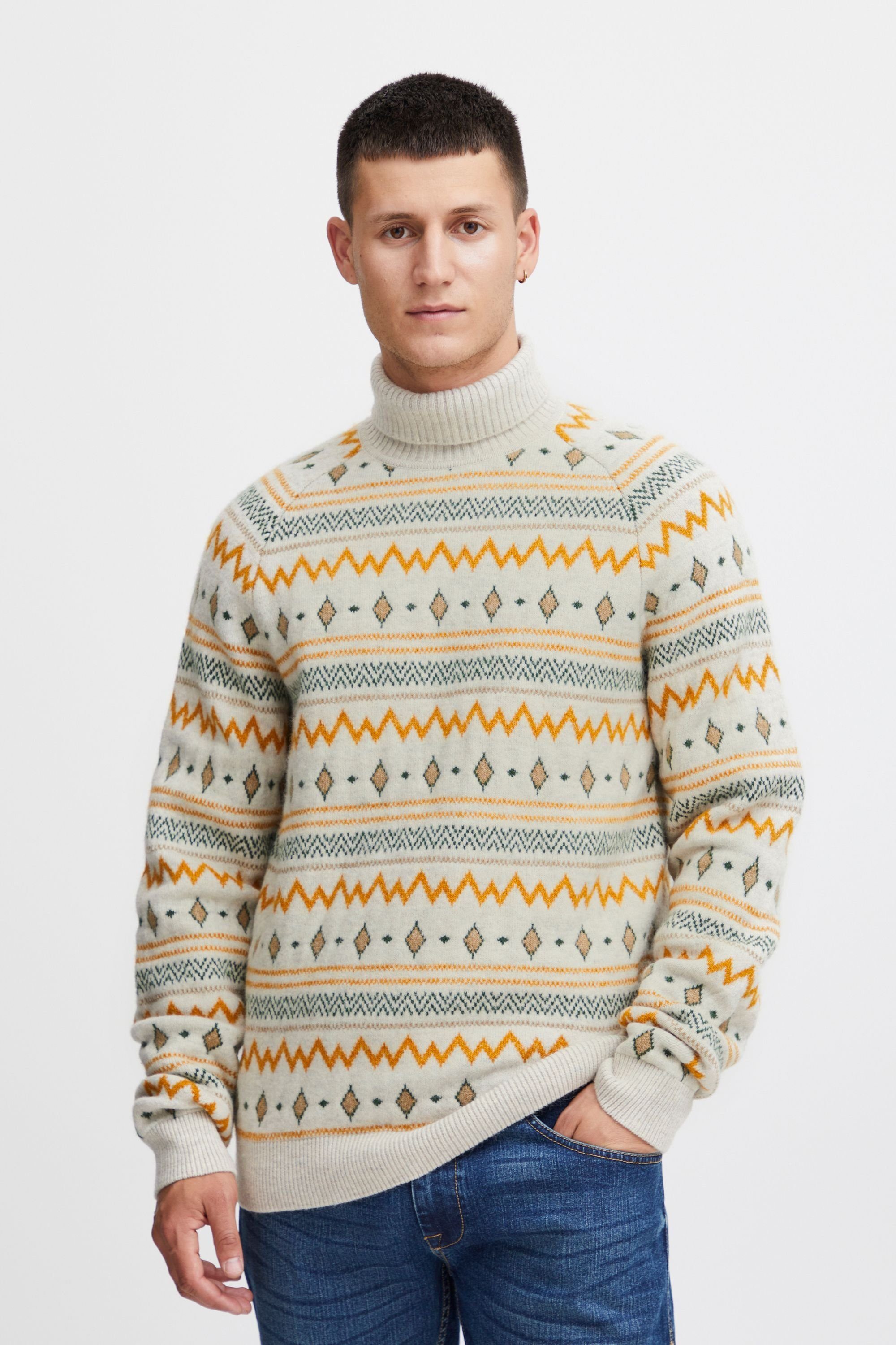 Blend Rollkragenpullover BHPullover Stilvoller Basic Strickpullover mit Rol günstig online kaufen