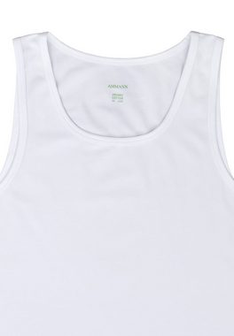 Ammann Unterhemd 2er Pack Organic de Luxe (Spar-Set, 2-St) Unterhemd / Tanktop - Baumwolle - Aus Bio-Baumwolle