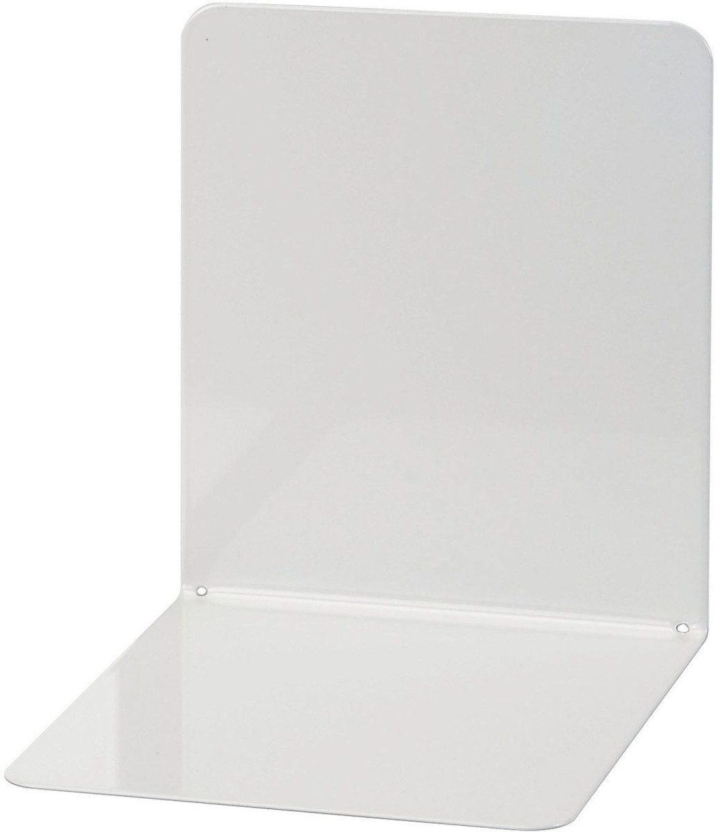 WEDO Briefablage Buchstütze Metall breit 14x12x14 cm VE=2 Stück lichtgrau