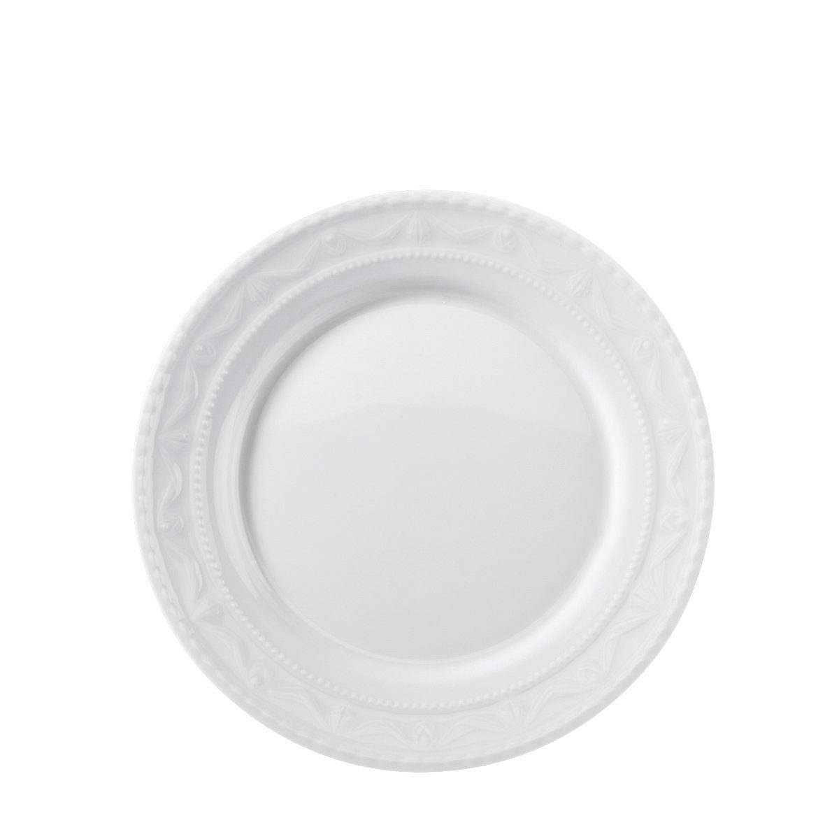KPM Berlin Frühstücksteller Kurland Weiß, 19,5 cm