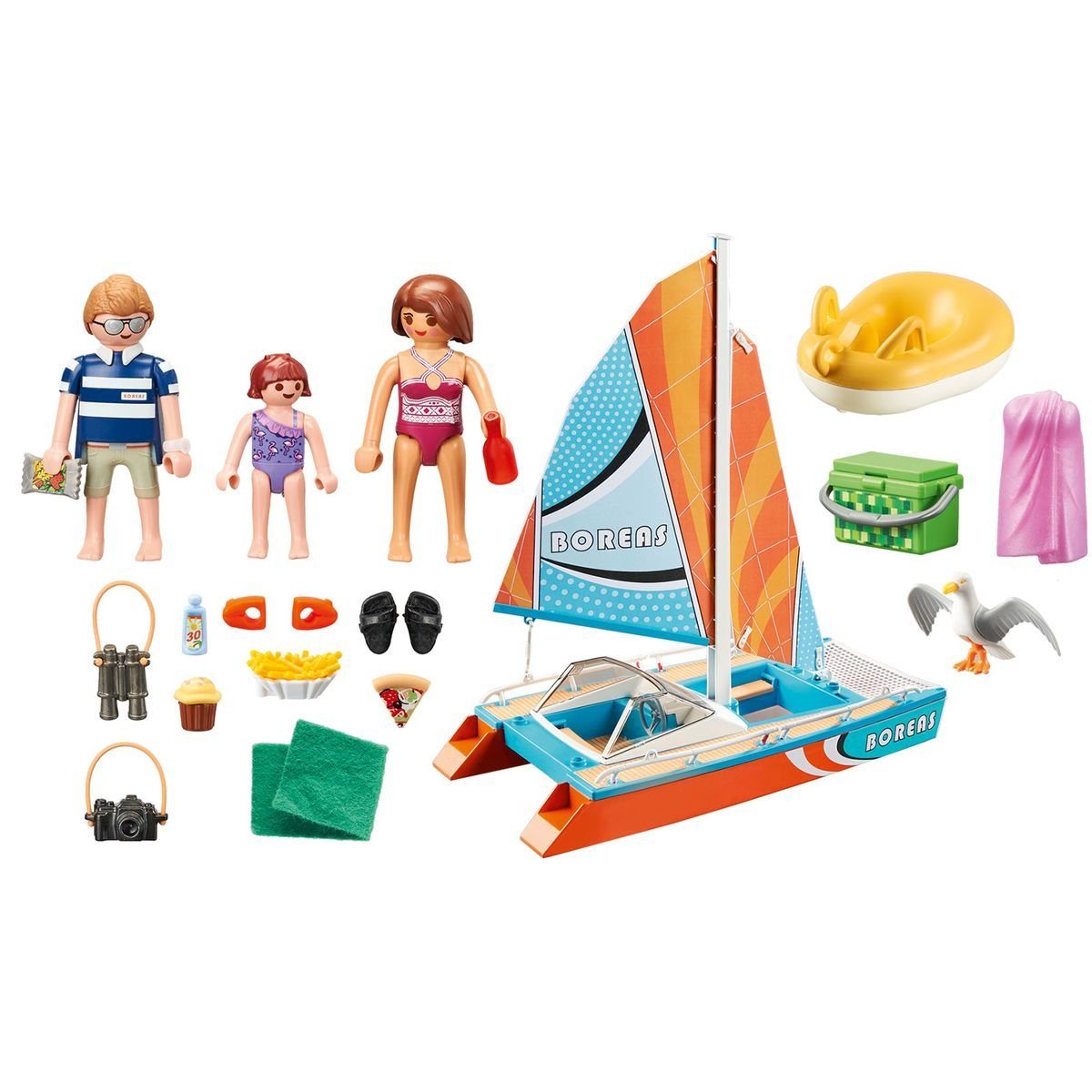 Playmobil® Spielwelt PLAYMOBIL® 71043 - Family Fun - Katamaran günstig online kaufen
