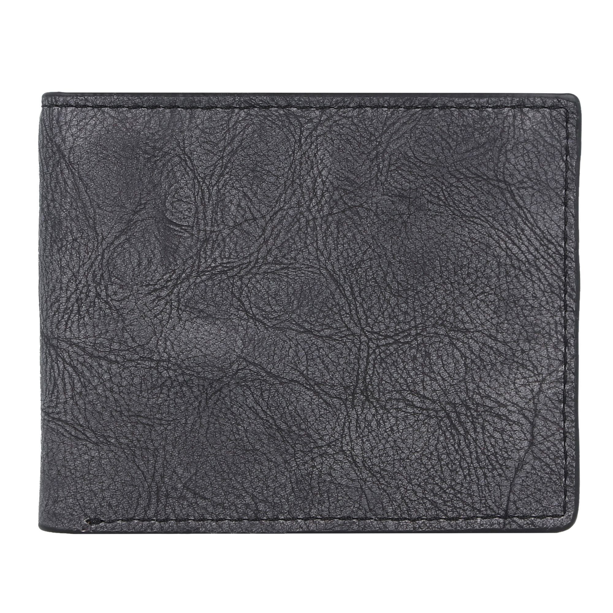 schwarz Geldbörse Fossil Leder Steven,