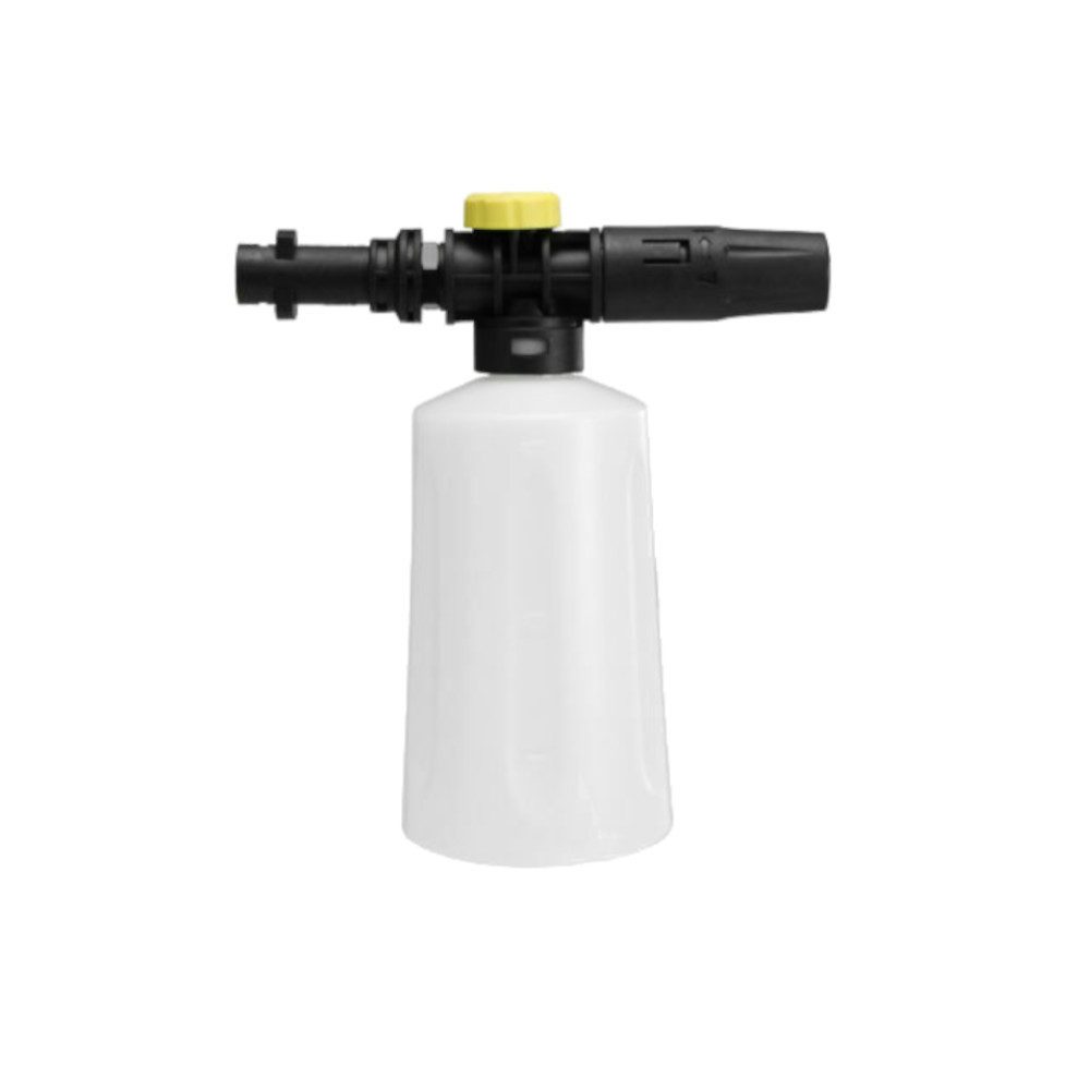 Trade-Shop Hochdruck-Schaumdüse ersetzt Kärcher 2.643-147.0, FJ 6, passend für Kärcher K2, K3, K4, K5, K6, K7 Hochdruckreiniger, 700ml Behältervolumen / verstellbarer Wasserstrahl / Bajonettanschluss