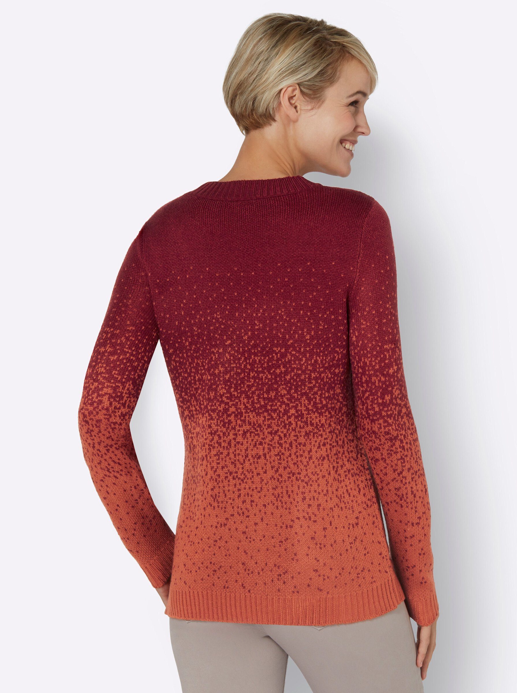 Sieh an! Strickpullover Jacquardpullover . günstig online kaufen