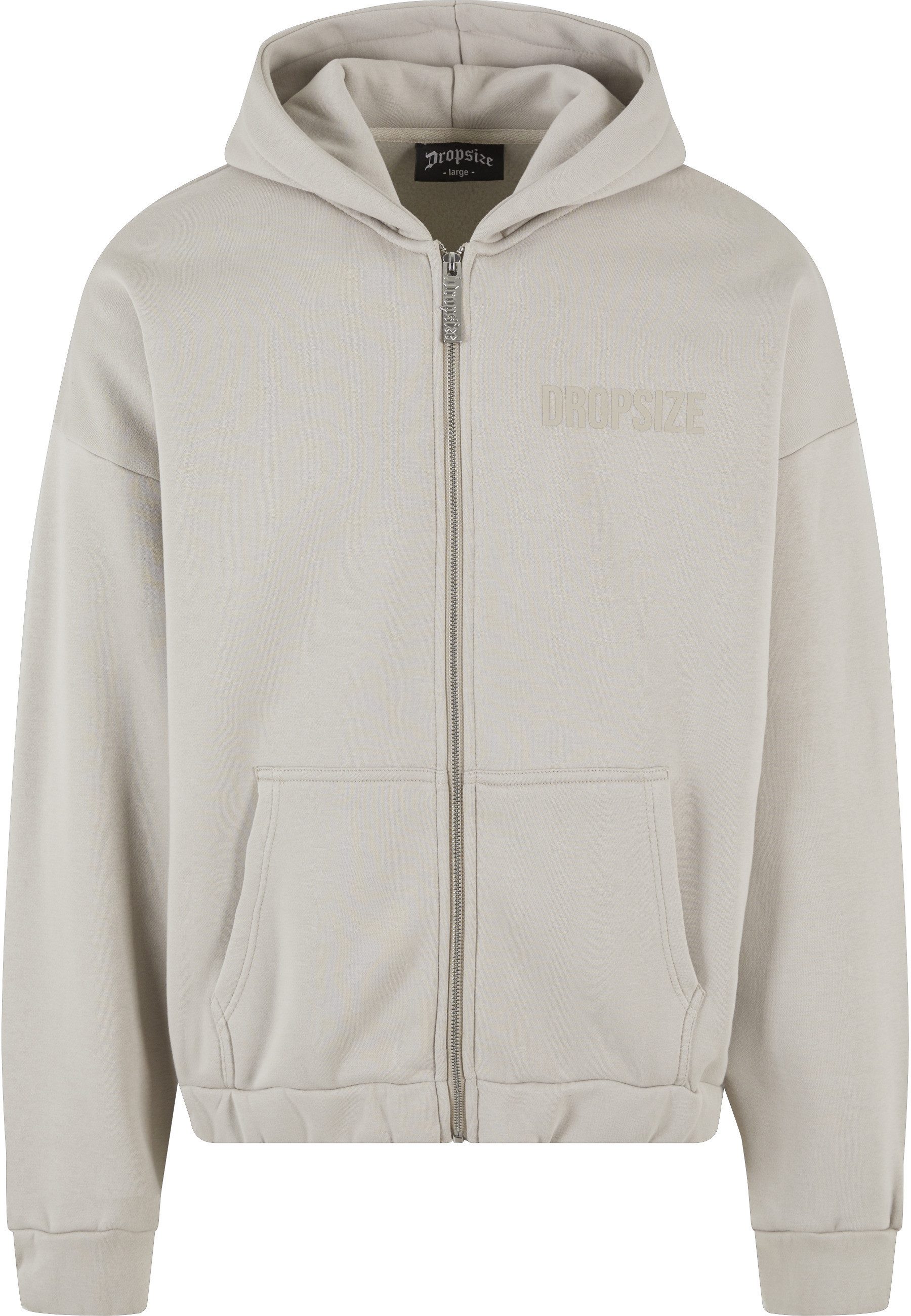 Dropsize Sweatjacke Dropsize Herren Heavy Oversize HD Print Zip Hoodie