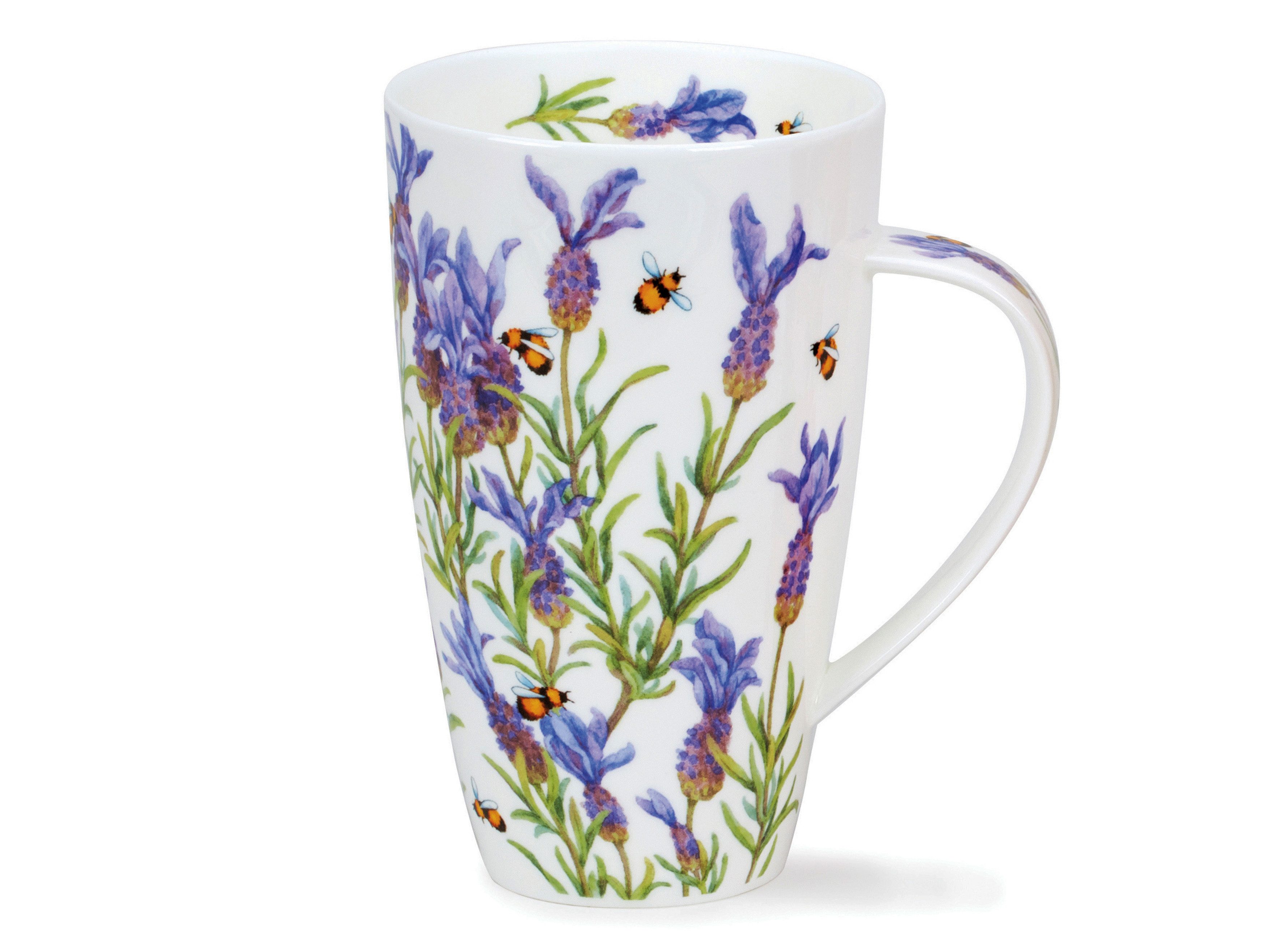 formano Tasse Dunoon Henley, Porzellan, Spülmaschinengeeignet, Mehrfarbig, Blumen, H: 15cm