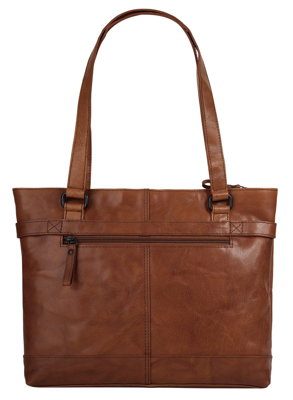 Spikes & Sparrow Shopper, echt Leder