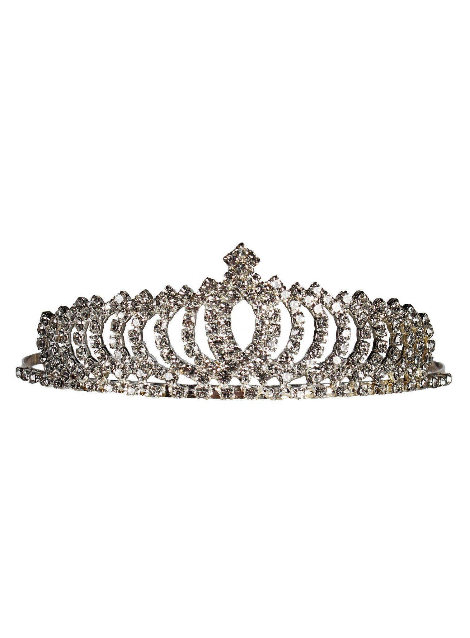 thetru Kostüm Kristalldiadem, Funkelnder Kopfschmuck für die Märchenprinzessin