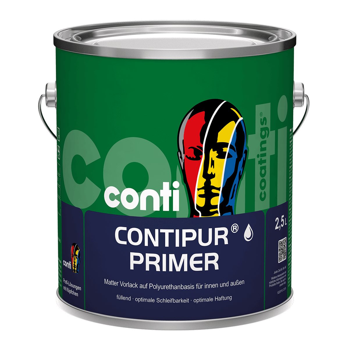 Conti Coatings Holzgrundierung ContiPur® Primer Grundierung 2,5 Liter