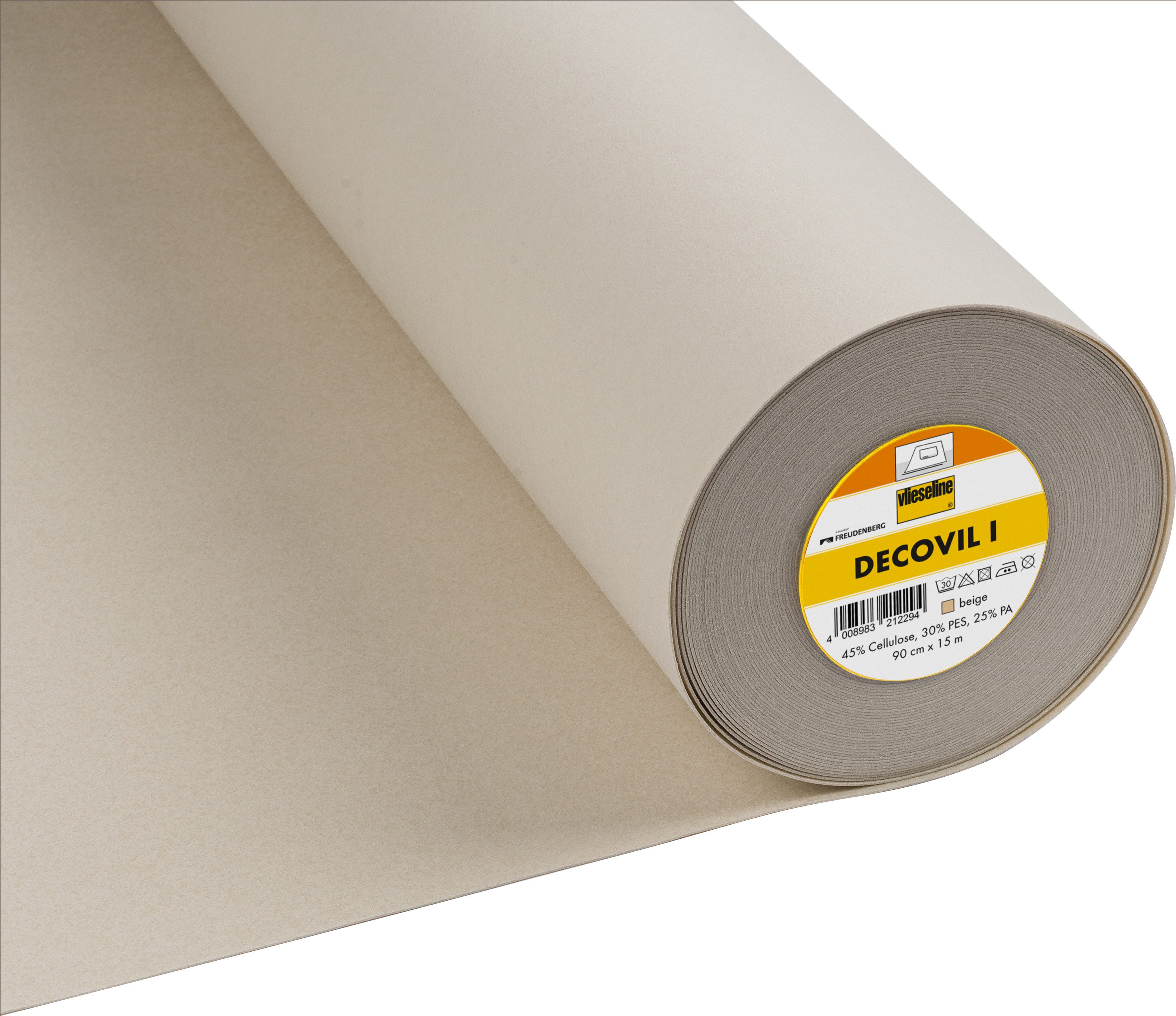 Vlieseline Stoff Spezialvlies Decovil I, 90 cm breit (Meterware)