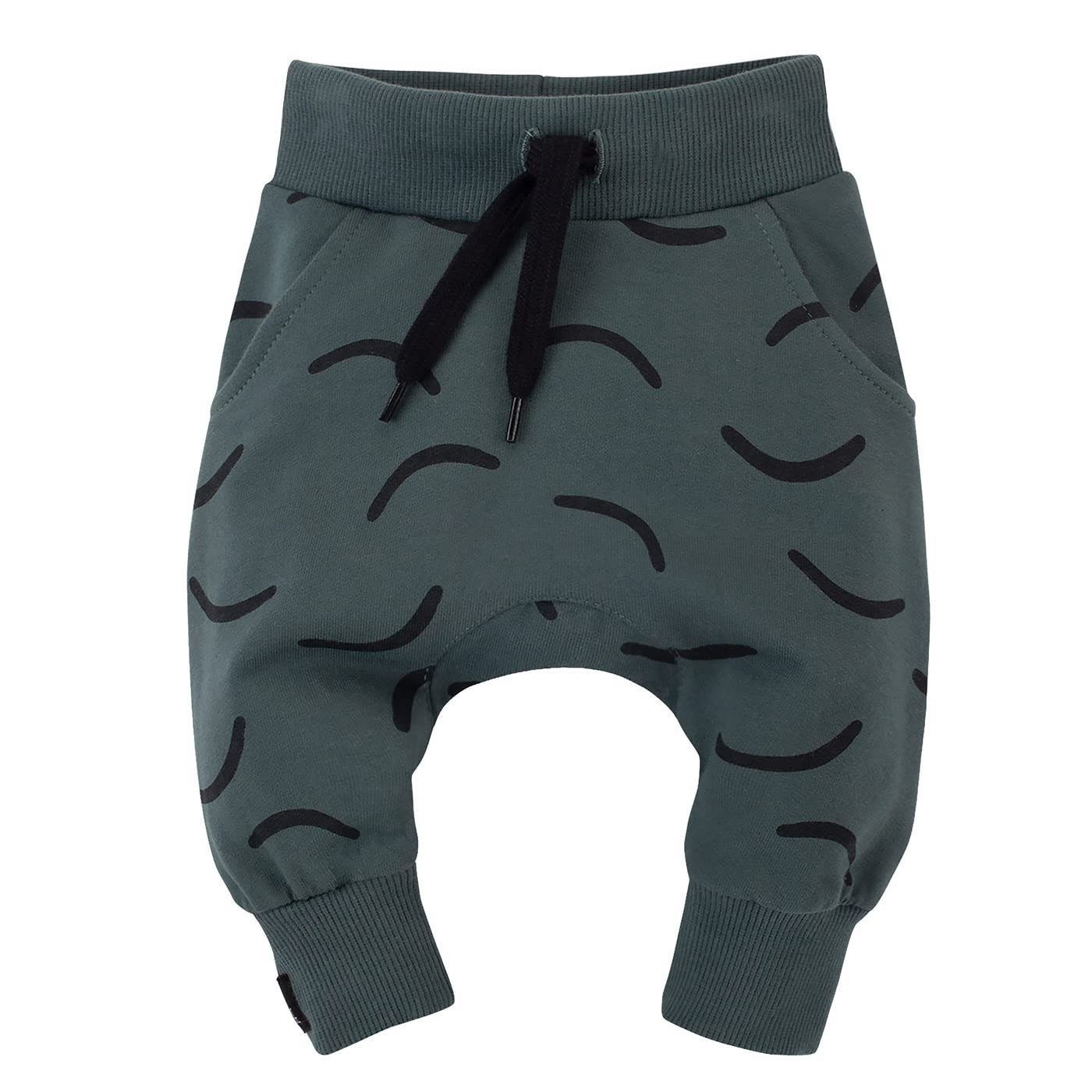 Pumphose Haremshose Schlupfhose mit Tigermuster lang Jungen