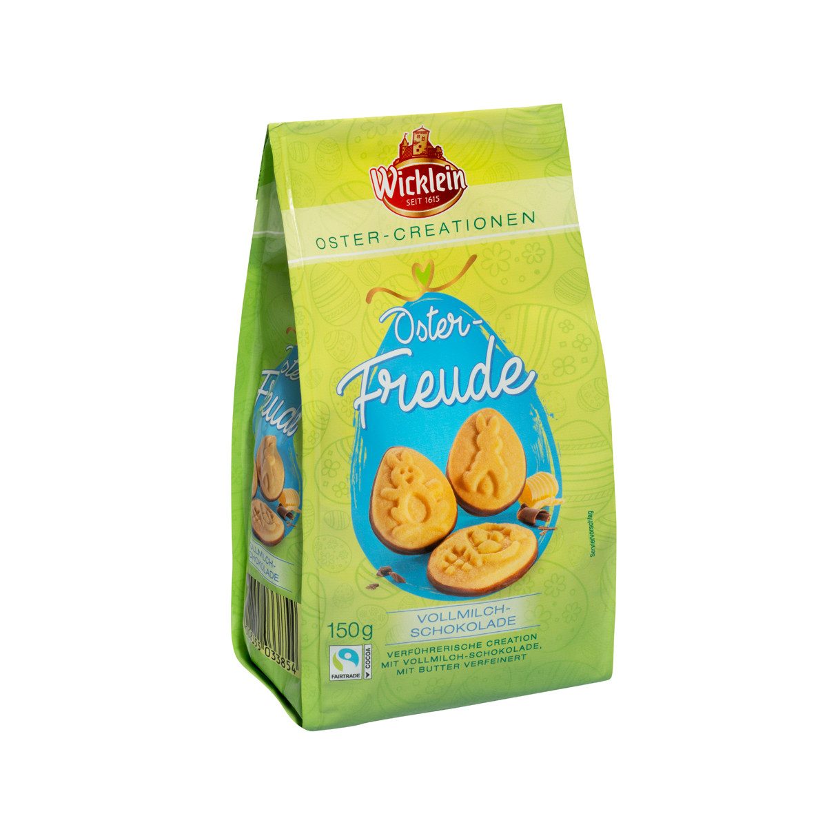 Wicklein Schokolade, Wicklein Oster Creationen Oster Freude Vollmilch Schokolade 150g