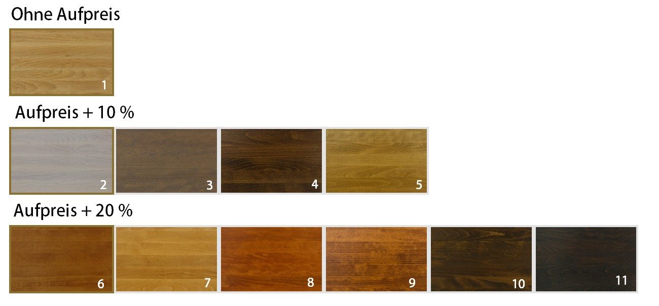 JVmoebel Computertisch Naturbelassener Buche-Schreibtisch mit drei Schubladen (Packung, 1-St., Naturbelassener Holz-Schreibtisch), Made in Europa