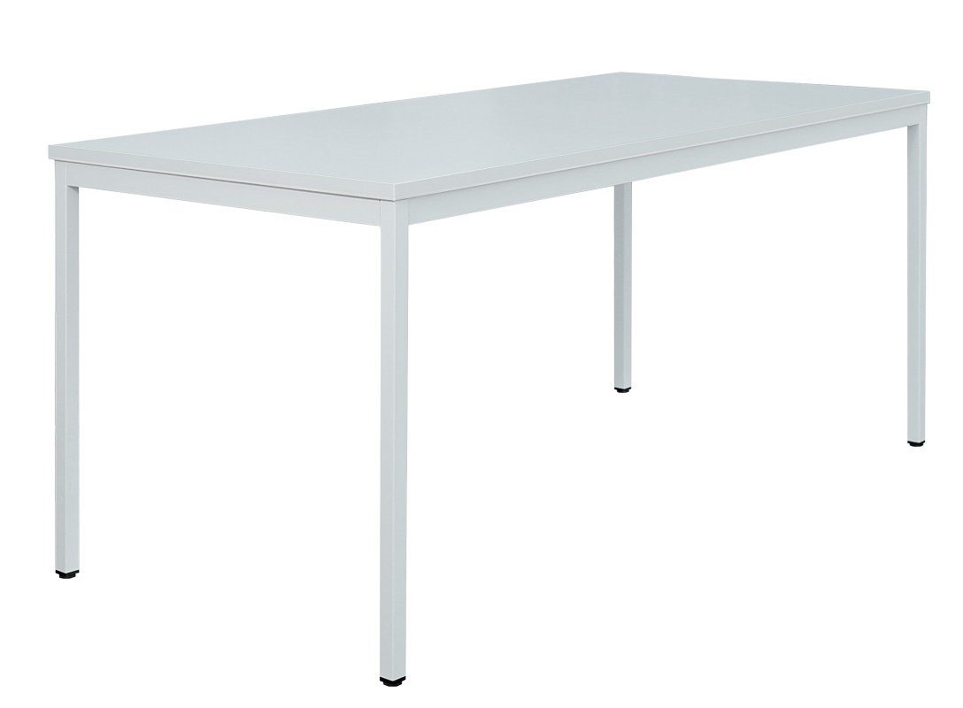 Steelboxx Schreibtisch 180x80cm Profi Besprechungstisch Computertisch Konferenztisch (Komplett-Set, 1-St), Maße: 750 x 1800 x 800 mm (HxBxT)