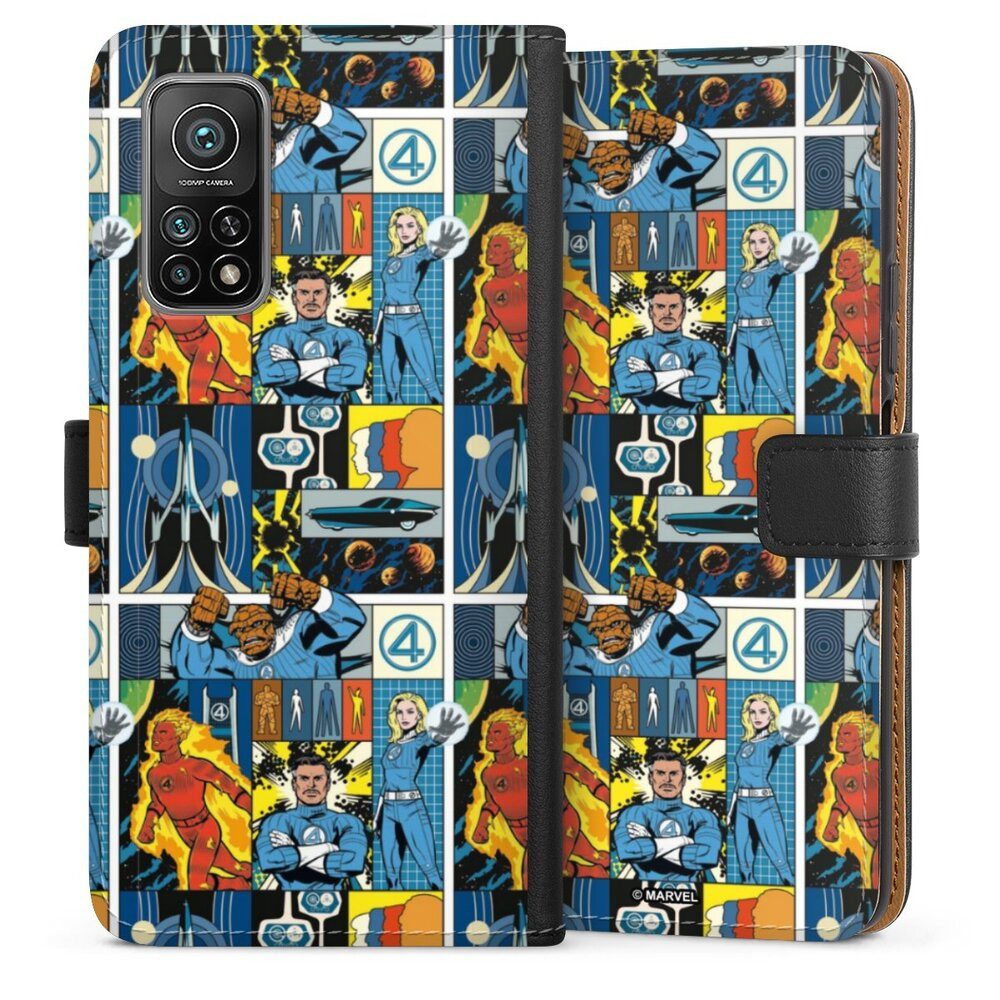 DeinDesign Handyhülle The Fantastic Four Pattern, Xiaomi Mi 10T Pro 5G Hülle Handy Flip Case Wallet Cover