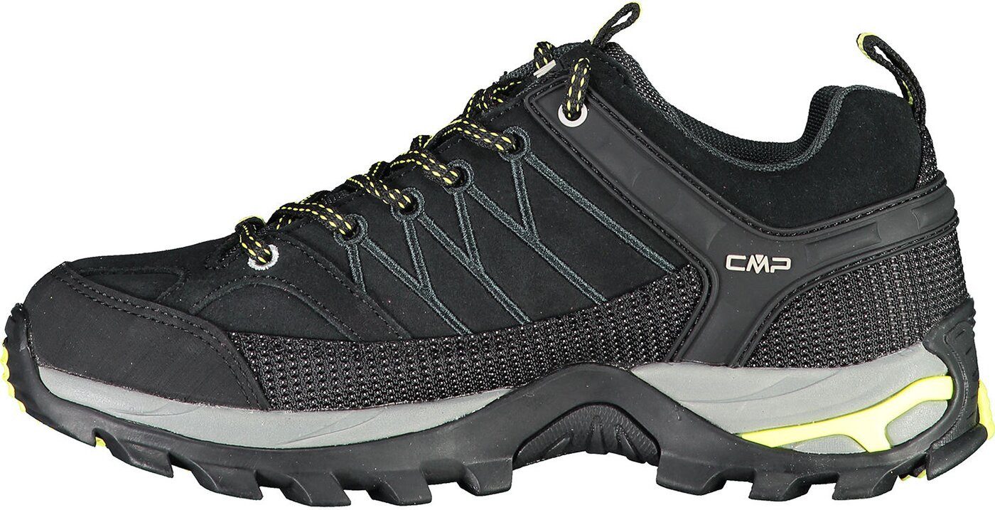 CMP RIGEL LOW WMN TREKKING SHOES WP NERO-LIME Trekkingschuh