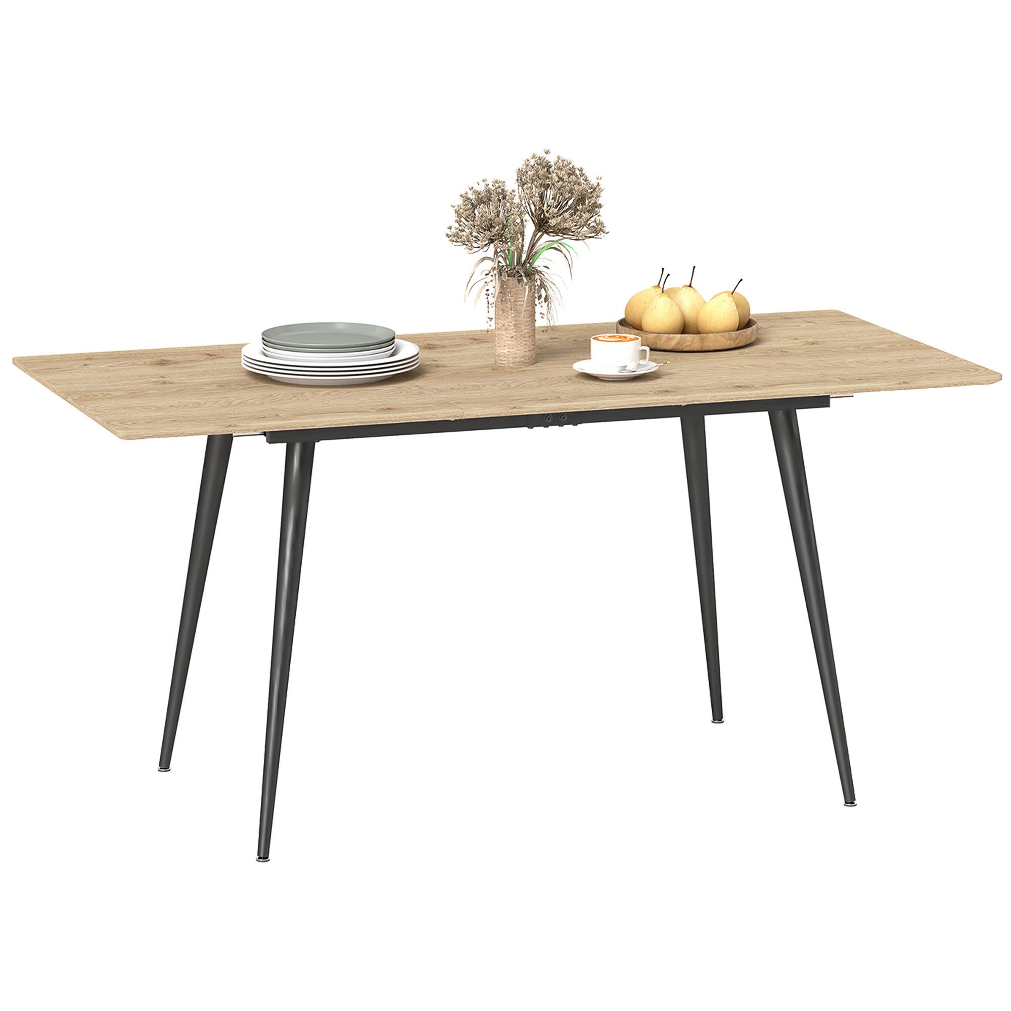 HOMCOM Klapptisch Esstisch ausziehbar 120/160 x günstig online kaufen