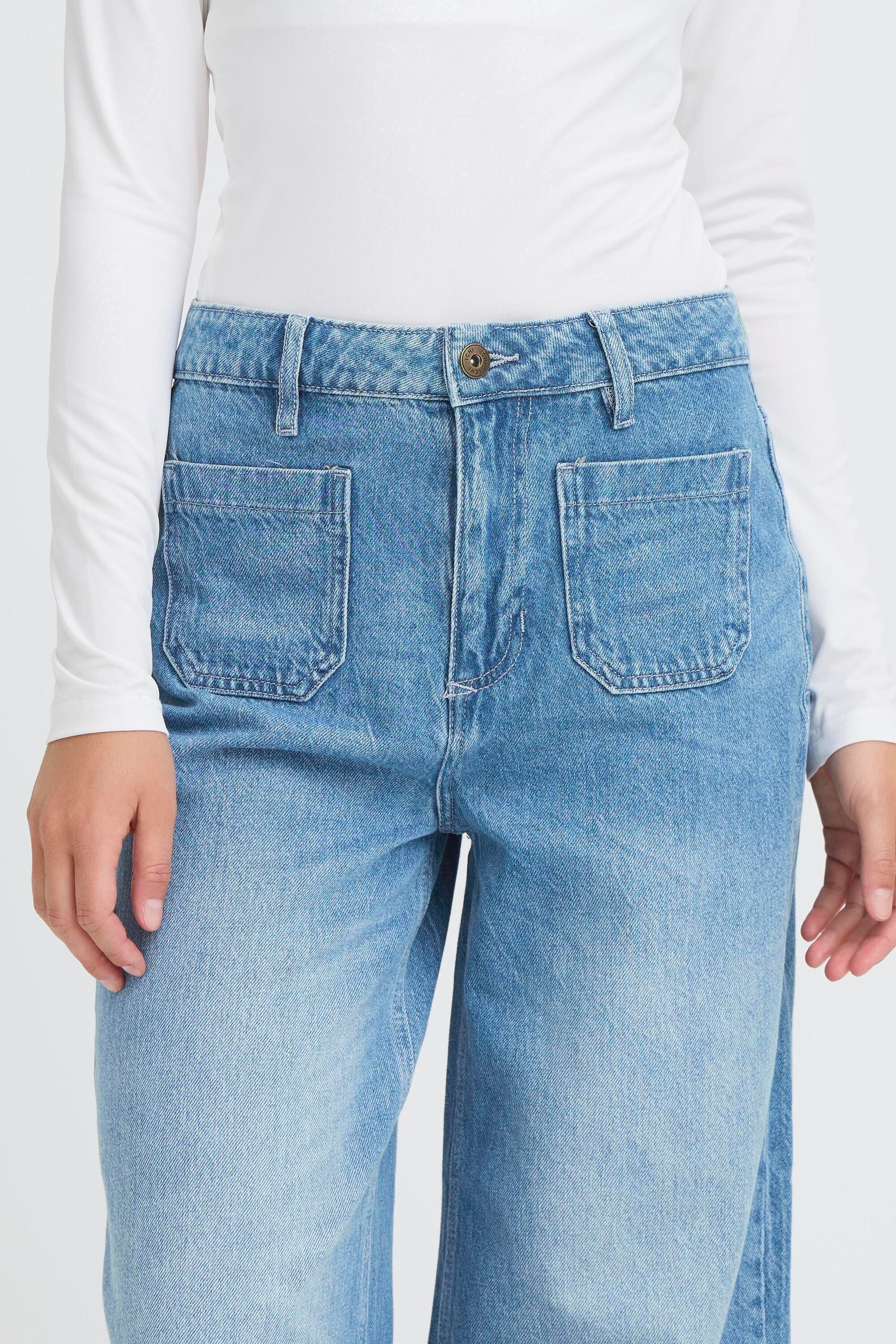 ICHI Regular-fit-Jeans Casual Hose IHPAMMY