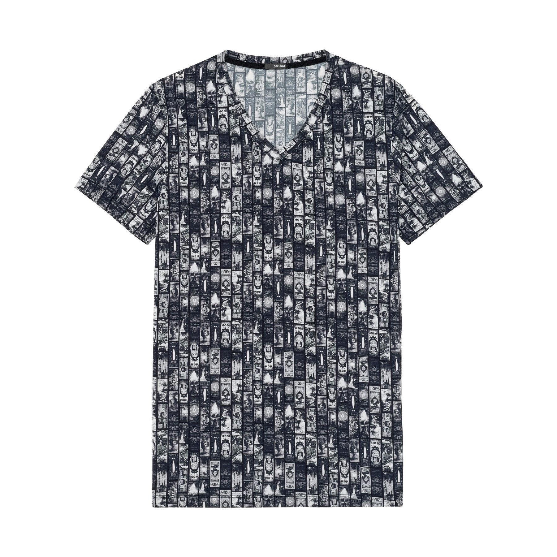 Hom V-Shirt HOM Rockcity Tee-Shirt V-Neck