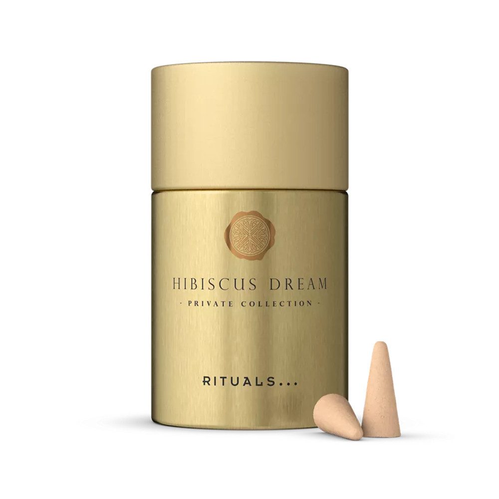 Rituals Räucherkegel Rituals Private Collection Hibiscus Dream Incense Cones (Blumiger Duft mit Hibiskus und Bergamotte, 1-St)