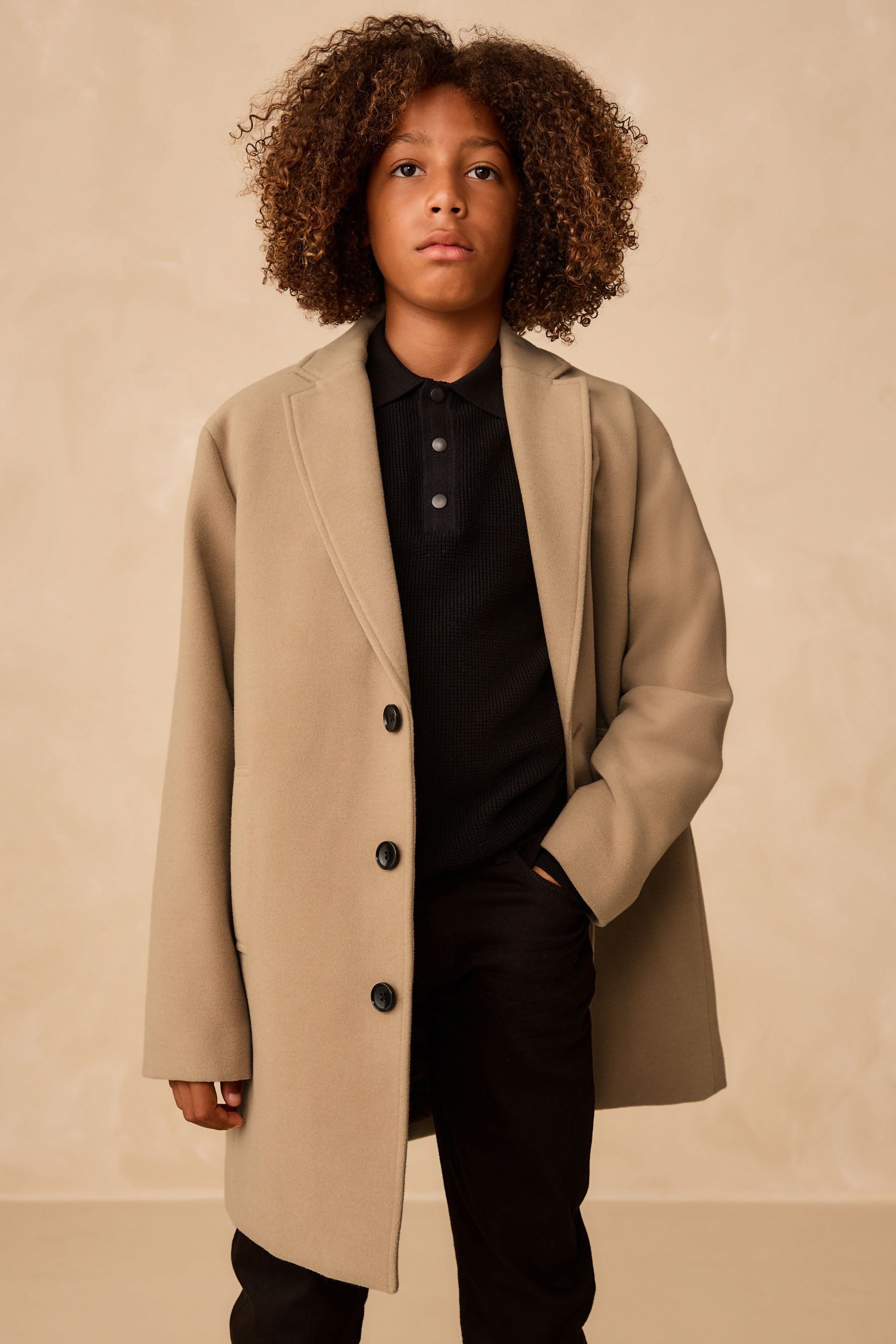 Wolljacke Mantel