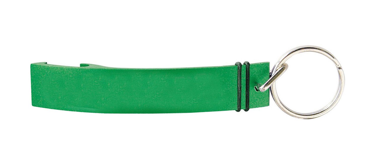 Schlüsselanhänger Schlüsselanhänger / mit Flaschenöffner / Farbe: grün