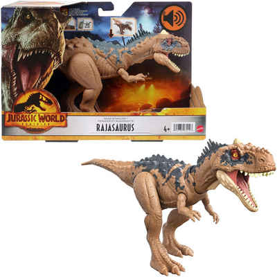 Mattel® Spielfigur »Jurassic World, Roar Strikers Rajasaurus«, mit Soundeffekten