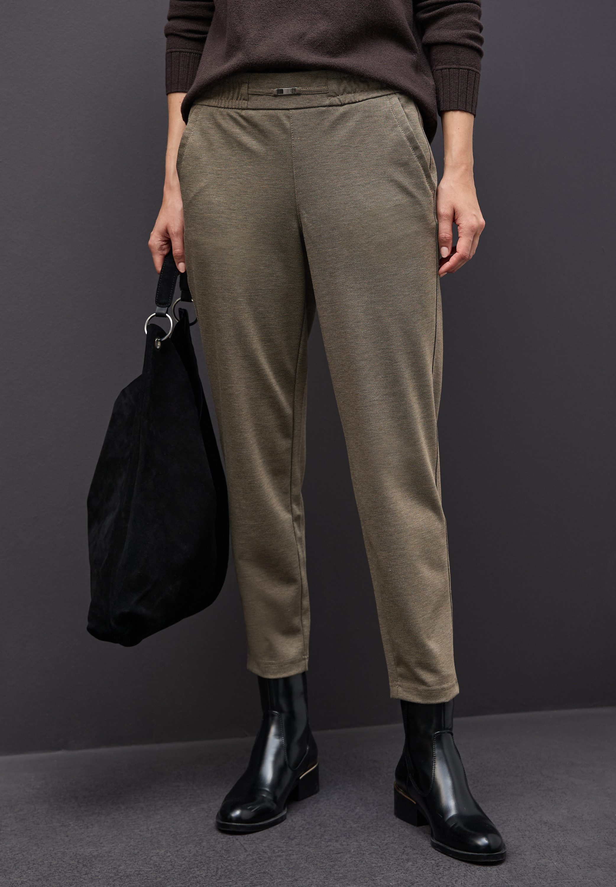 STREET ONE Stoffhose Style Bonny mit elastischem Bund günstig online kaufen